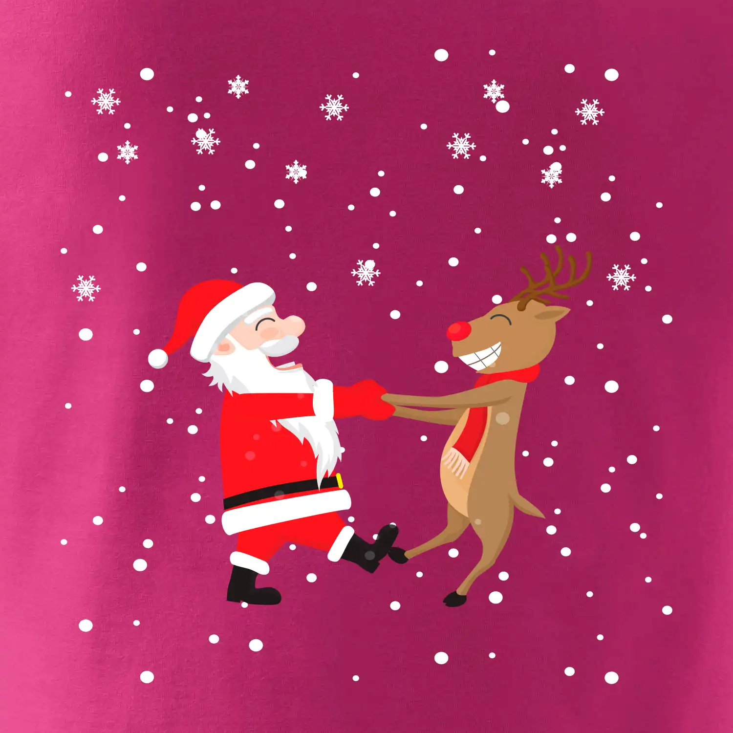 Tancující Santa a sob