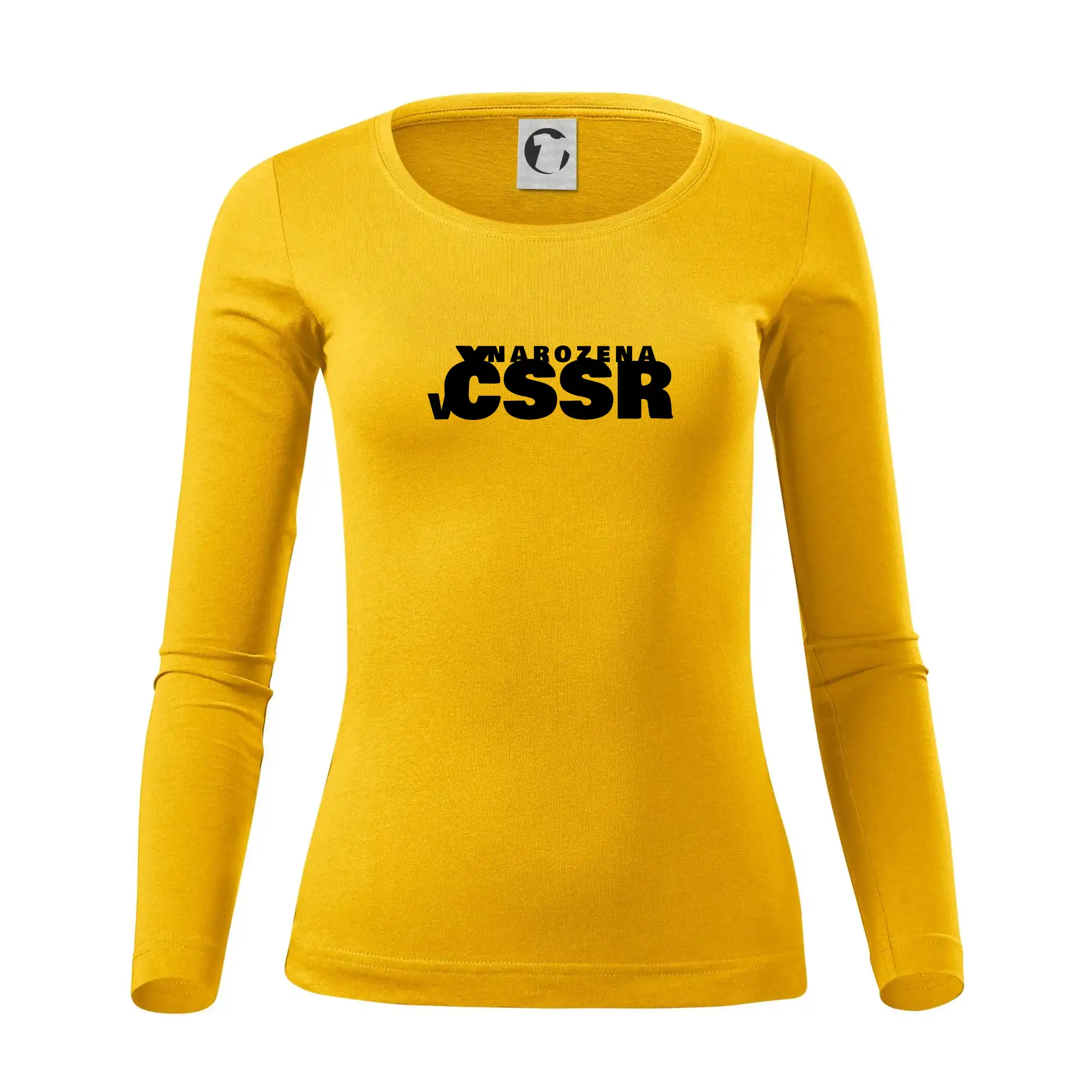 Nápis - Narozena v ČSSR