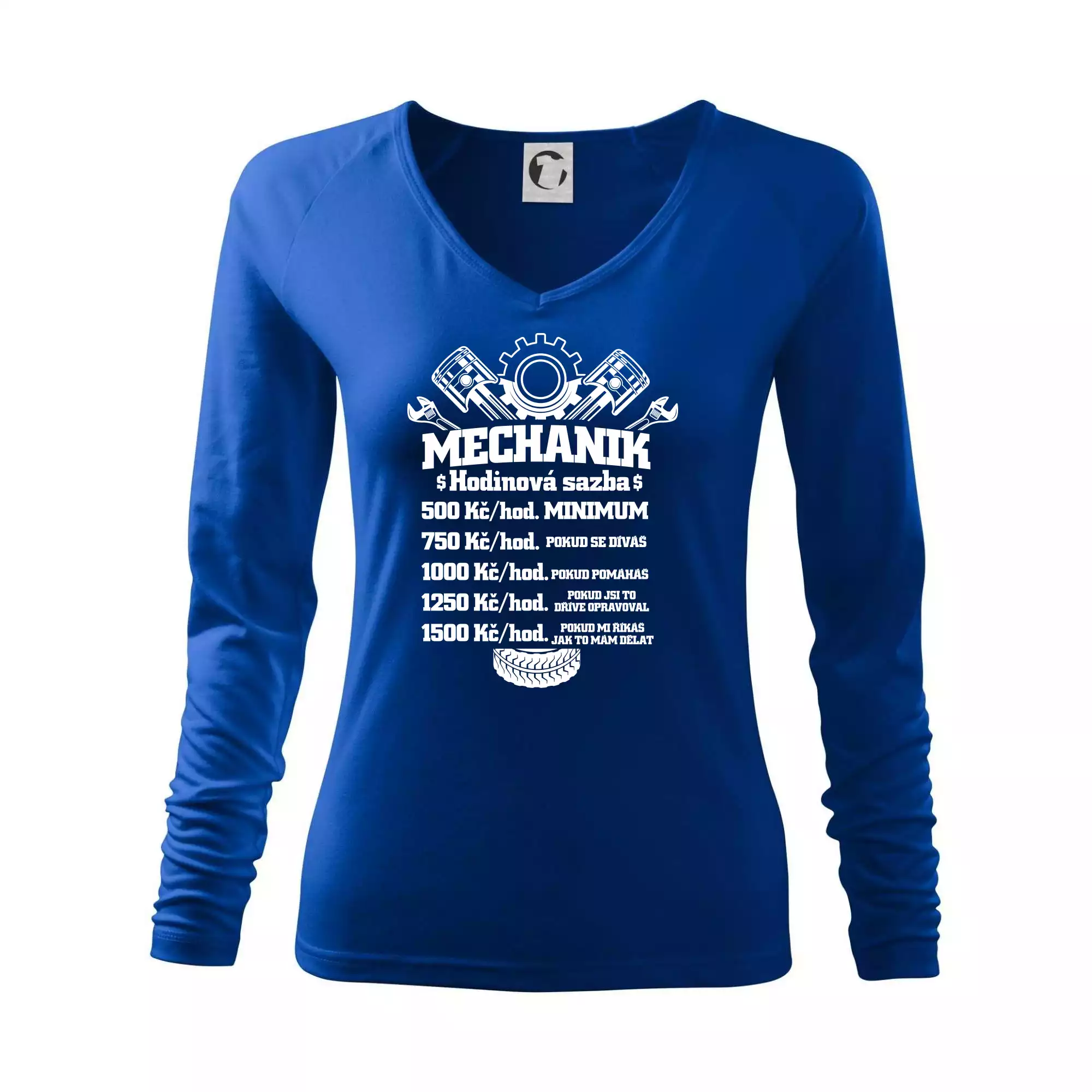 Mechanik - hodinová sazba