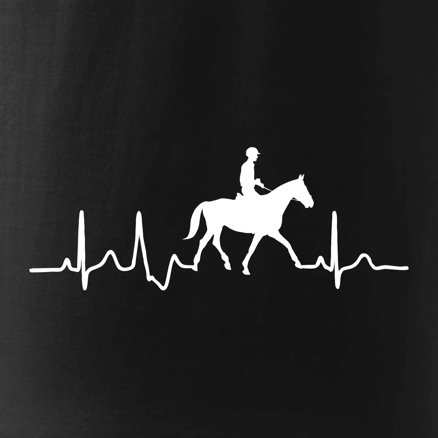 EKG kůň přeskok