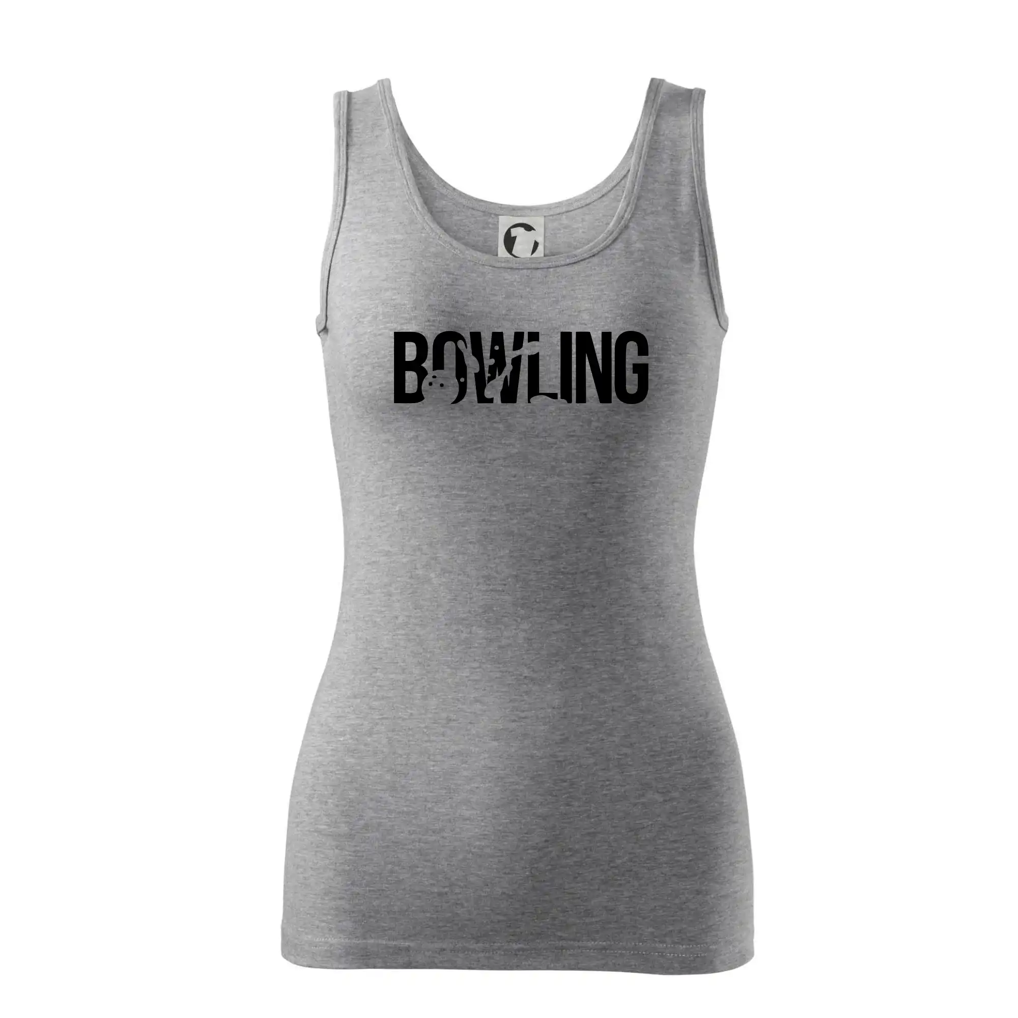 Bowling nápis kuželky