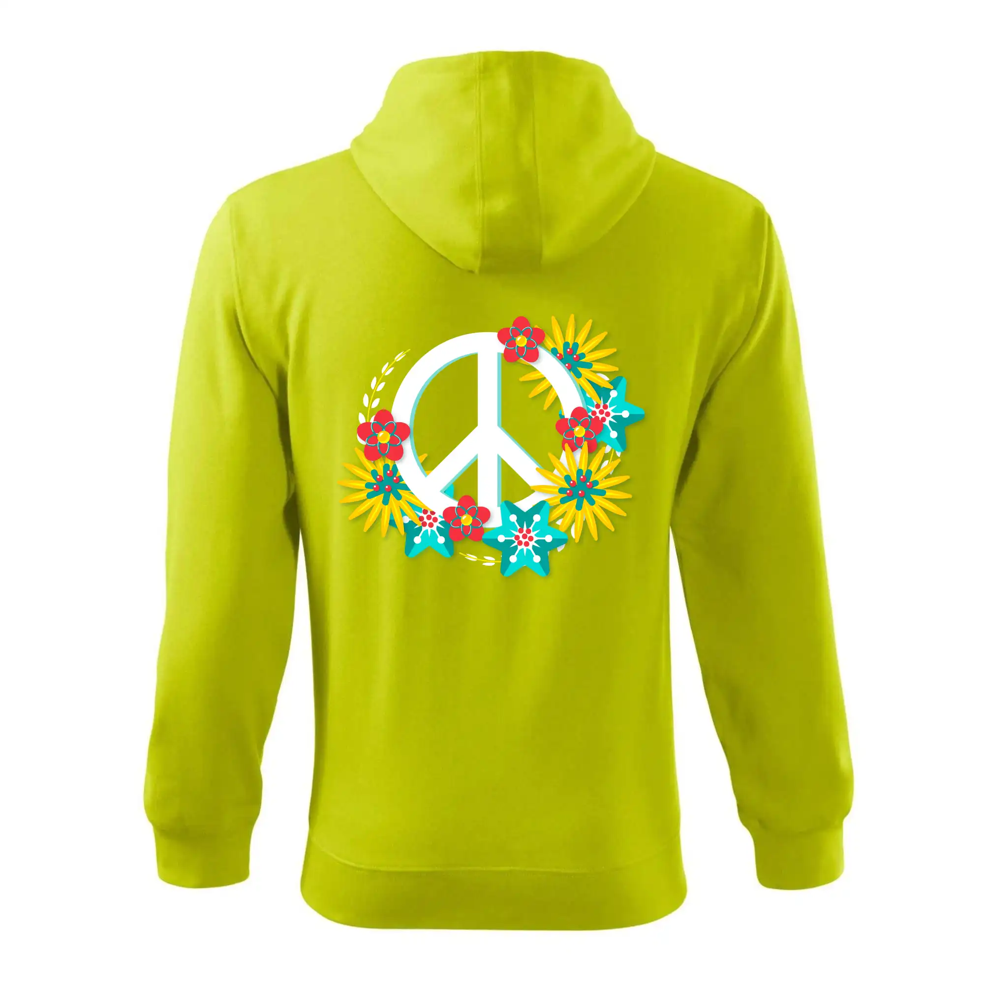 Peace symbol abstraktní