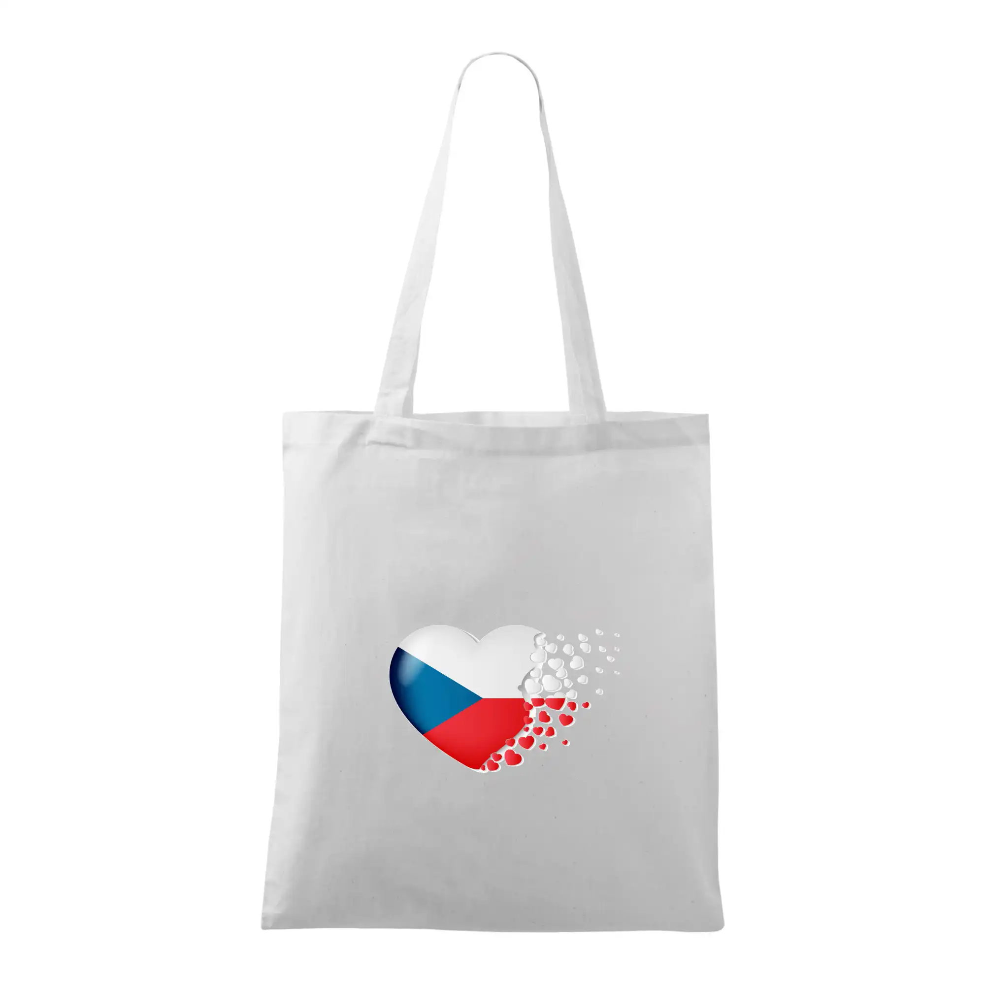 Vlajka s odlétajícími srdci - Česká