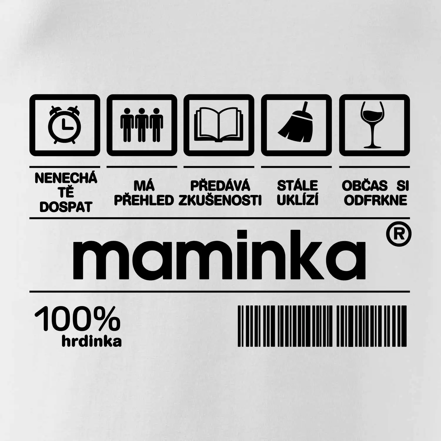 Čárový kód Maminka