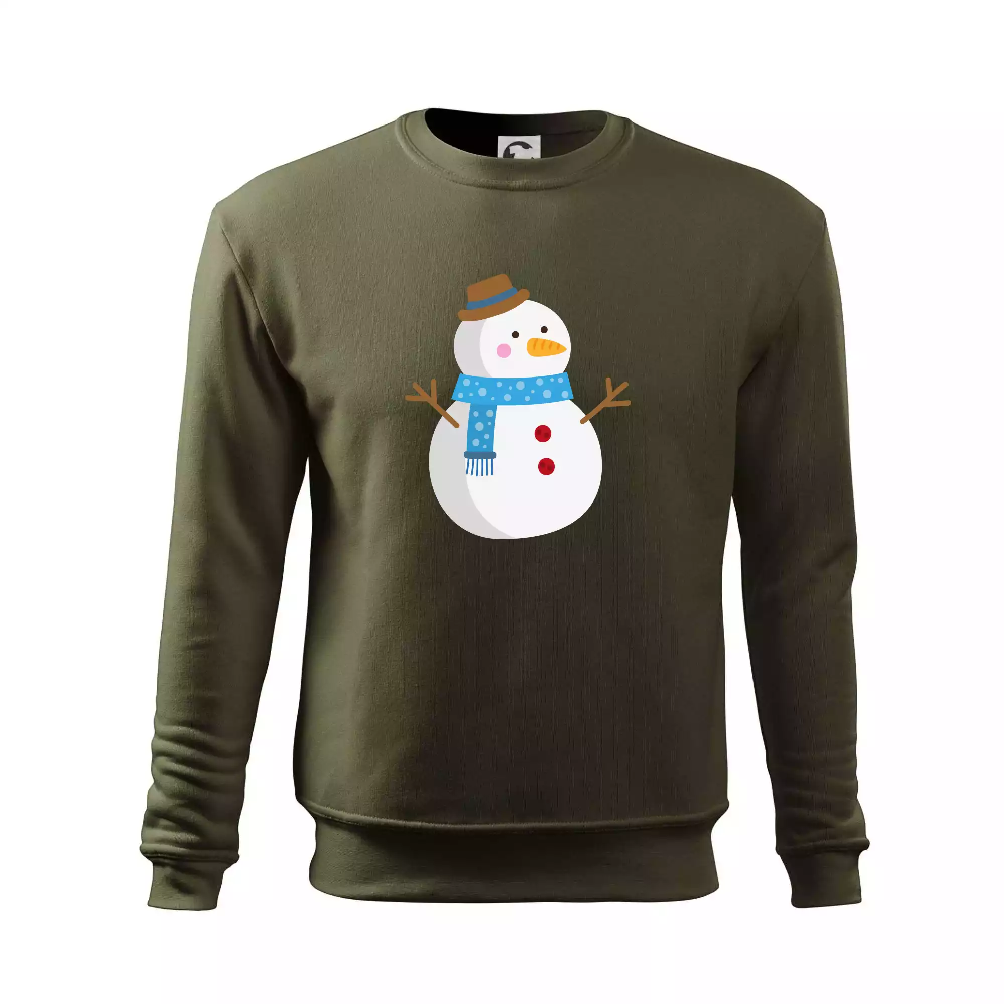Sněhulák se šálou