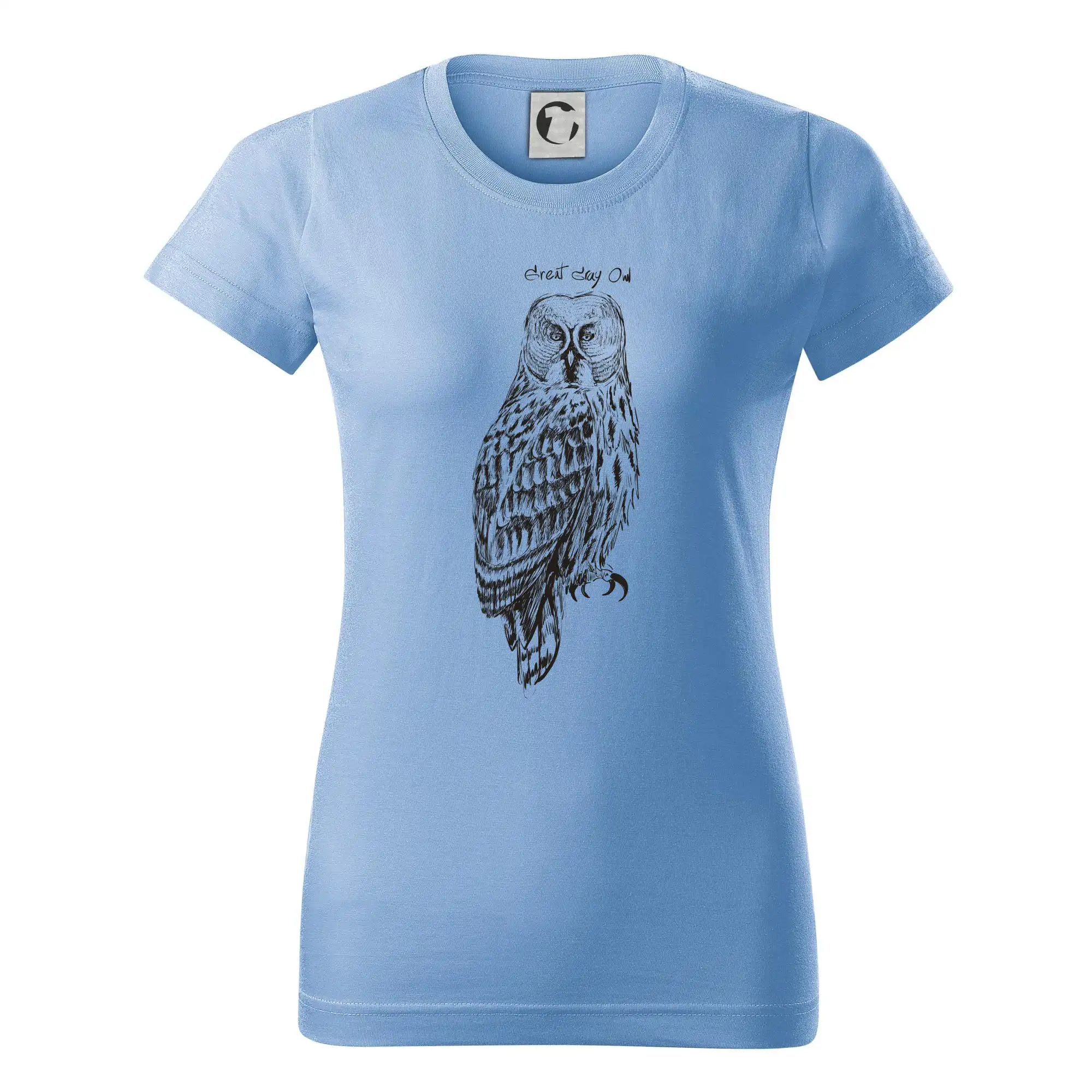 Puštík vousatý great gray owl