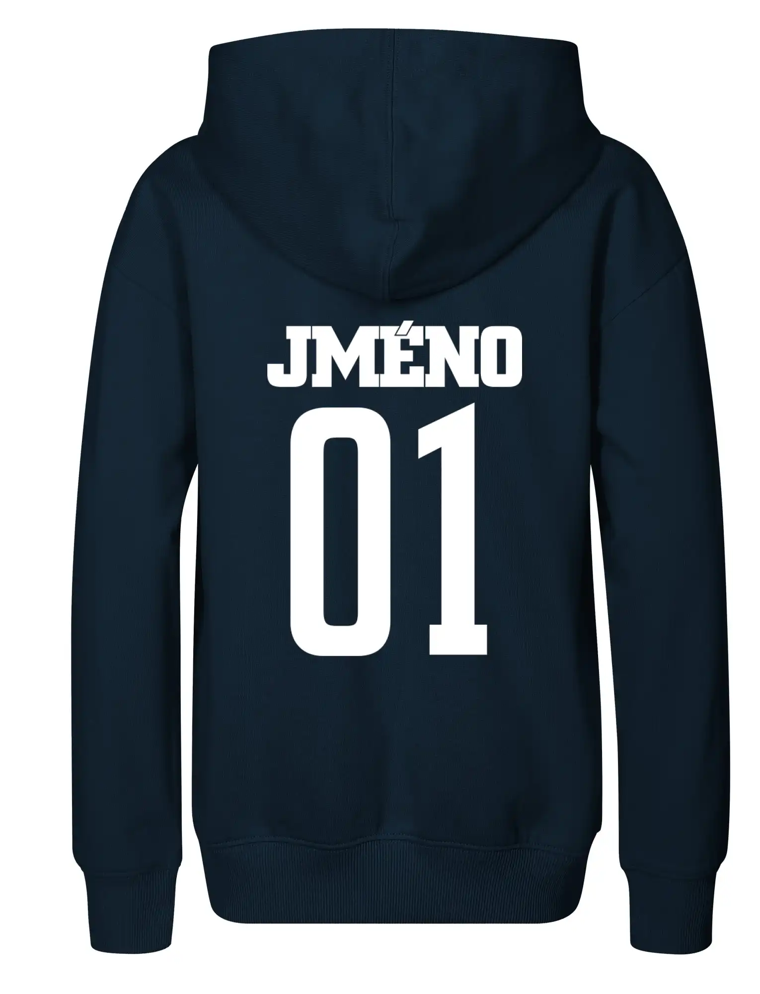 Fotbalový dres - vlastní jméno a číslo