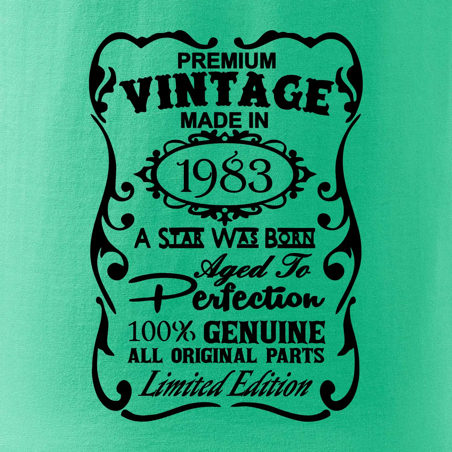 Vintage Etiketa - 1983