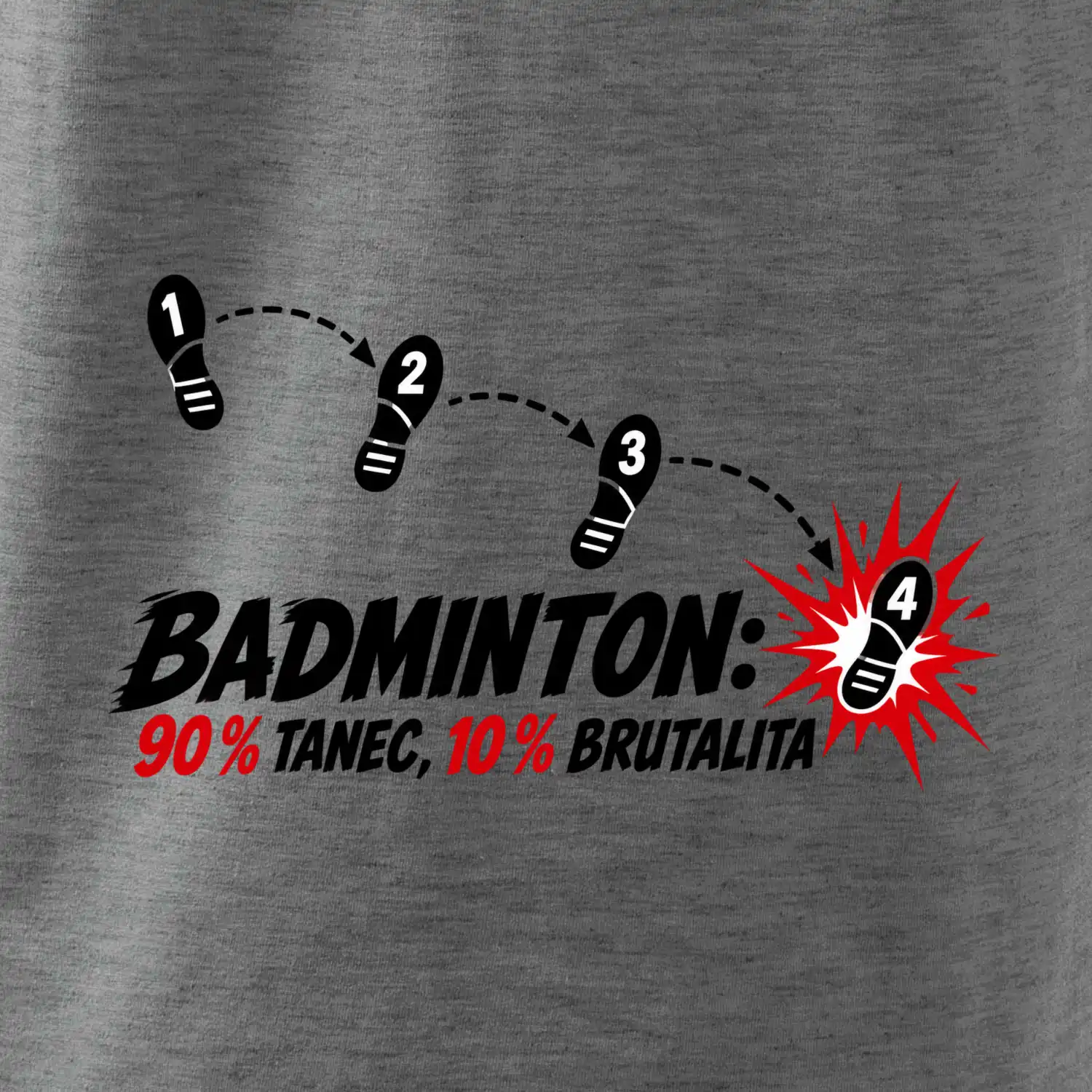 Badminton tanec a brutalita