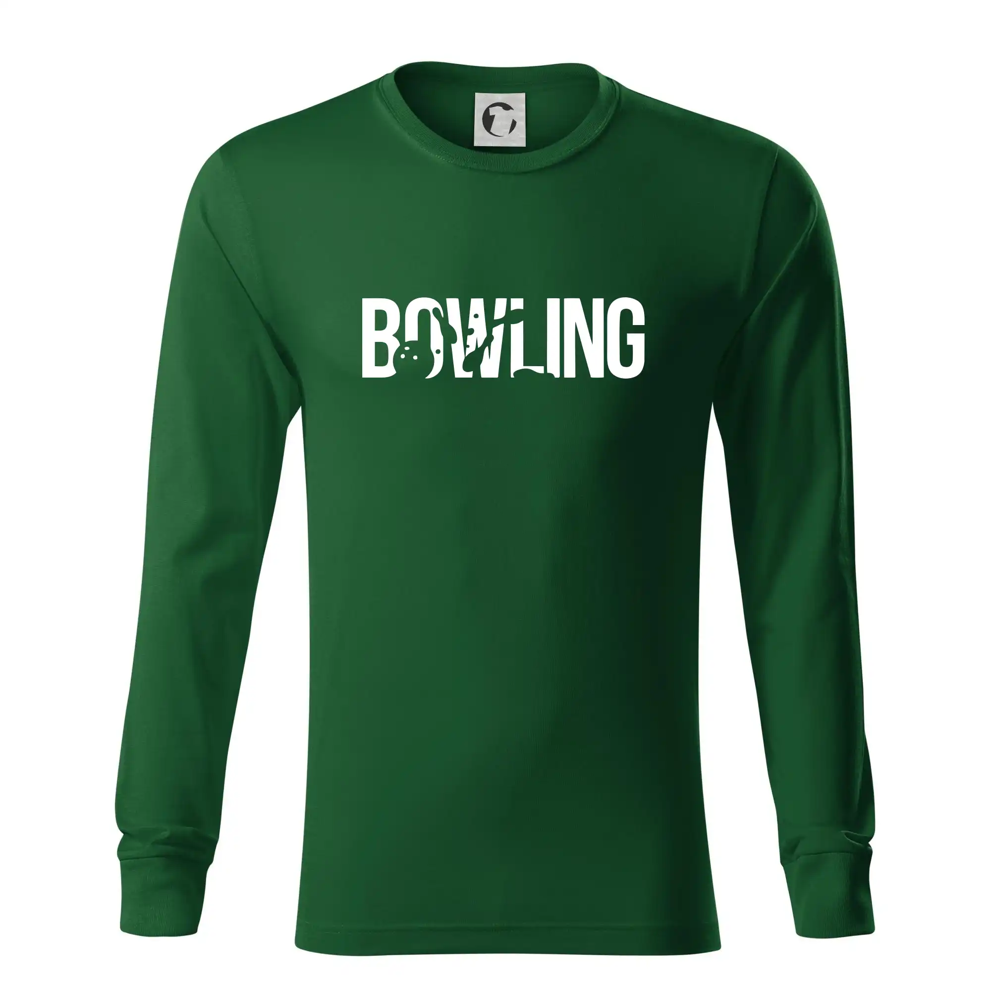 Bowling nápis kuželky