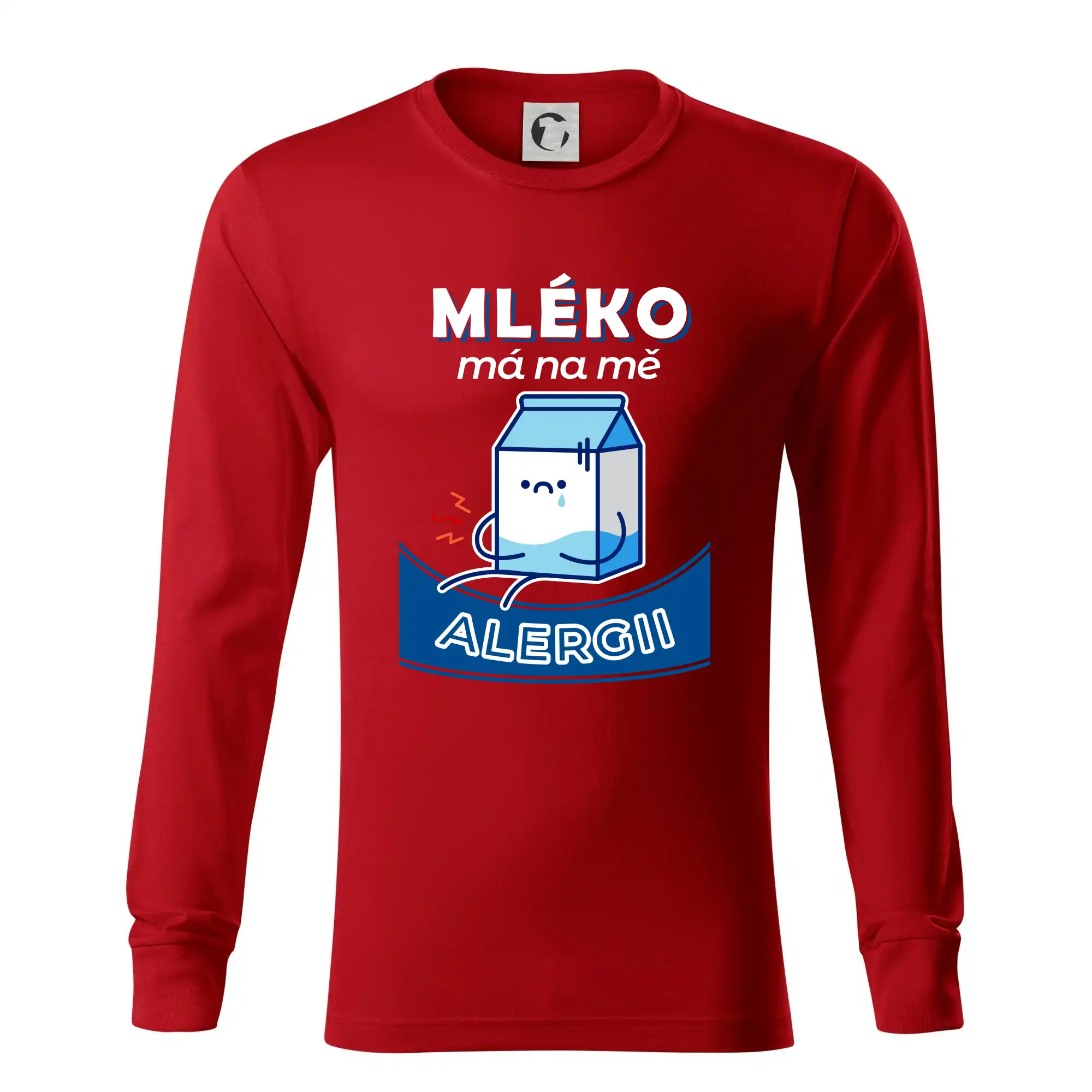 Mléko má na mě alergii