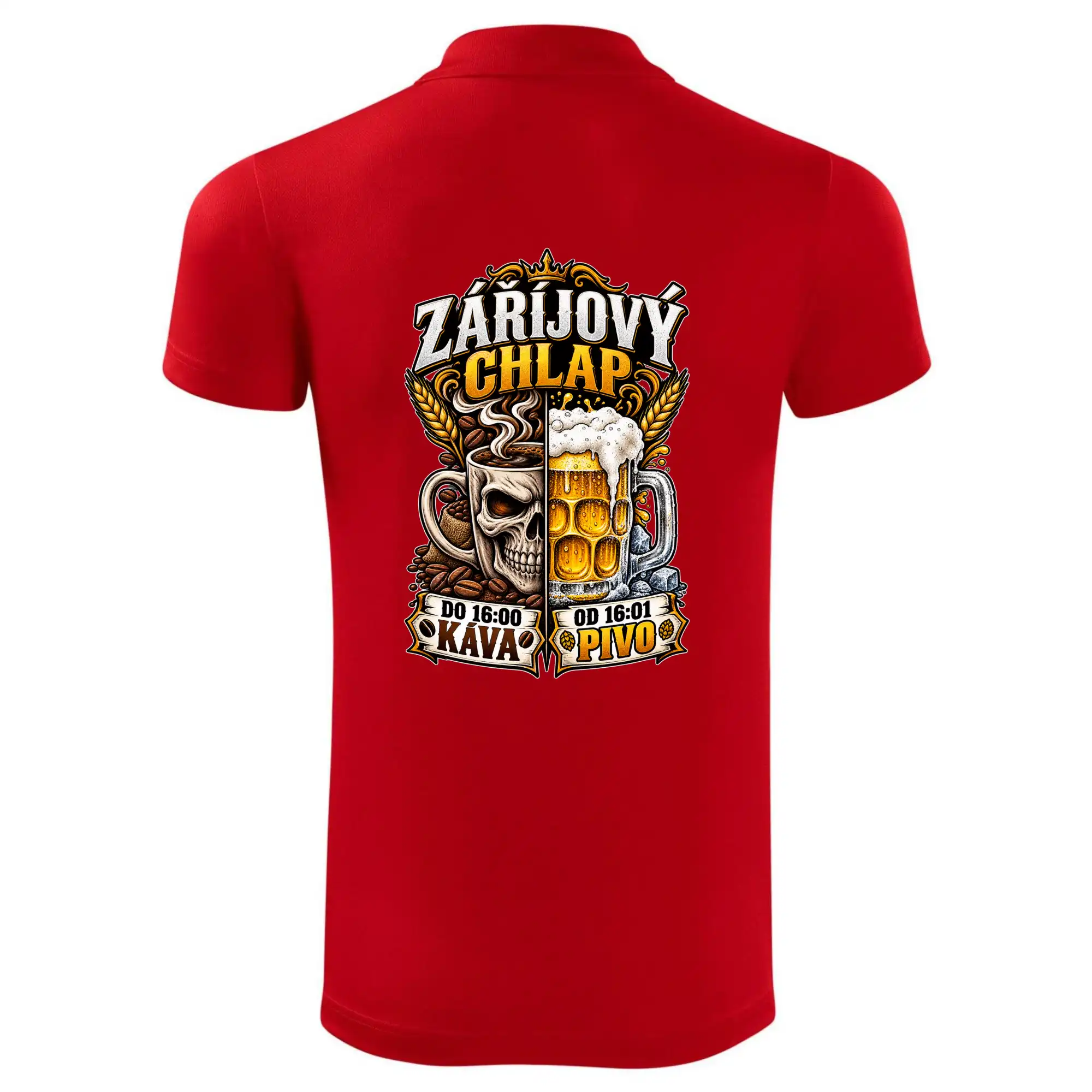 Záříjový chlap -  do 16 káva  od 16 pivo