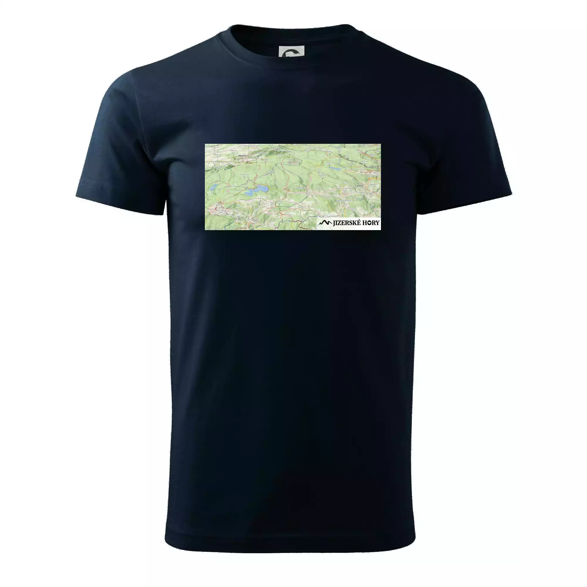 Jizerské hory mapa Jizerské hory mapa