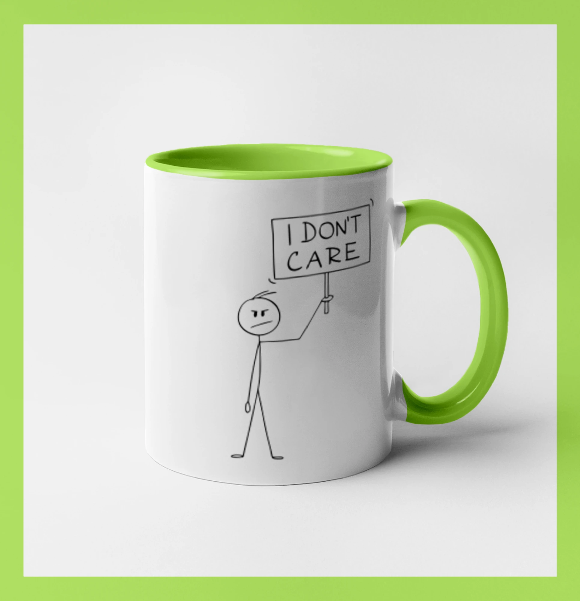 I don't care - postava