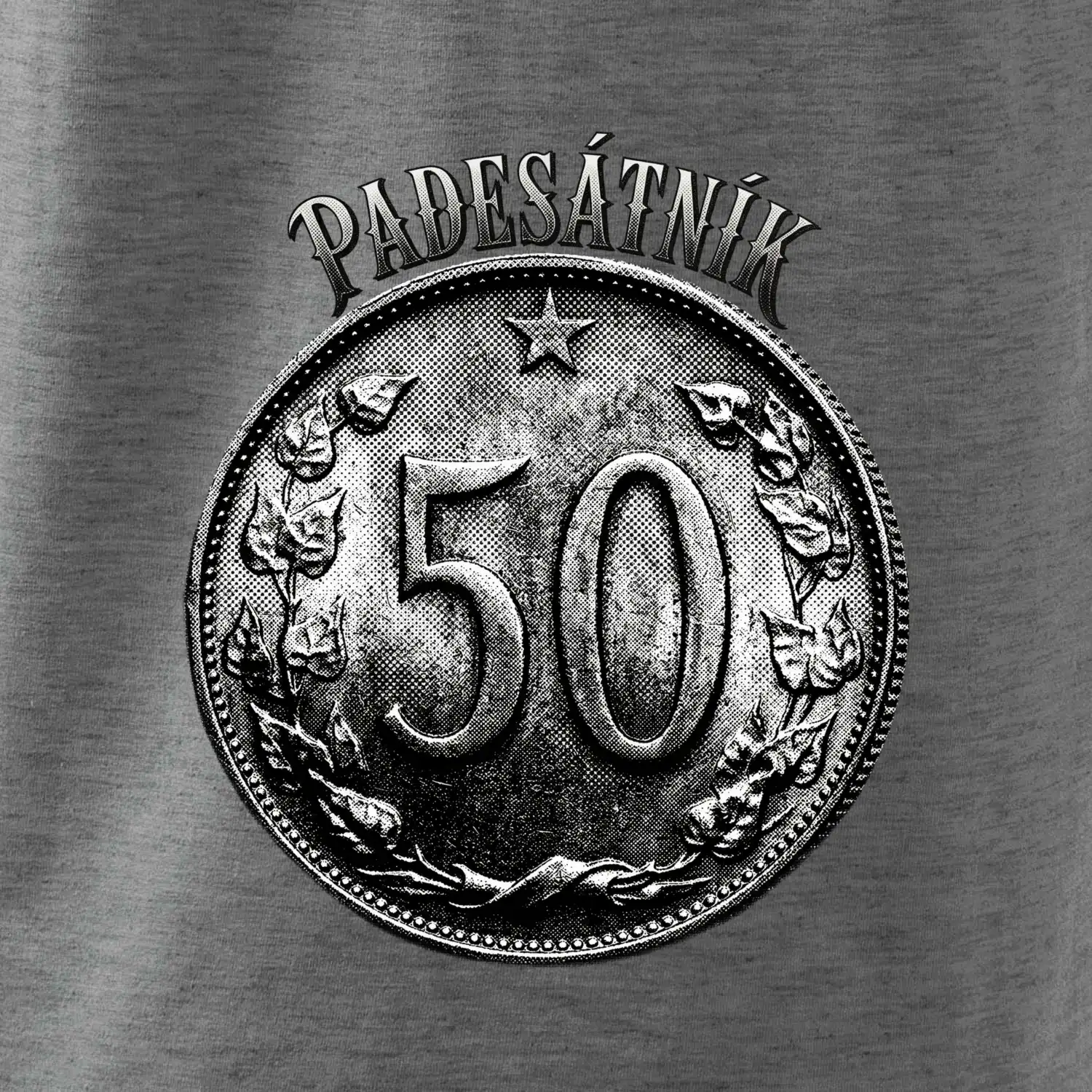 Padesátník 1963 - 1978 s nápisem