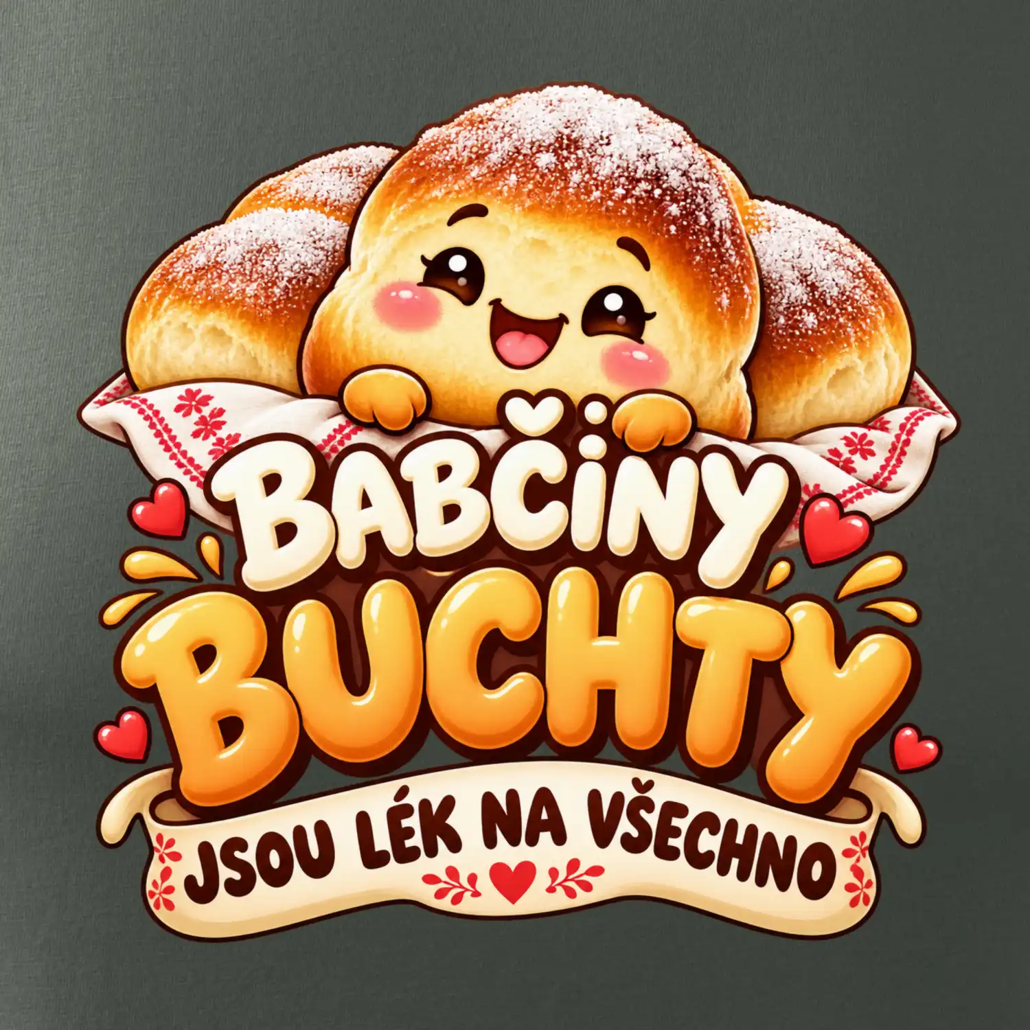Babčiny buchty jsou lék na všechno roztomilá buchta