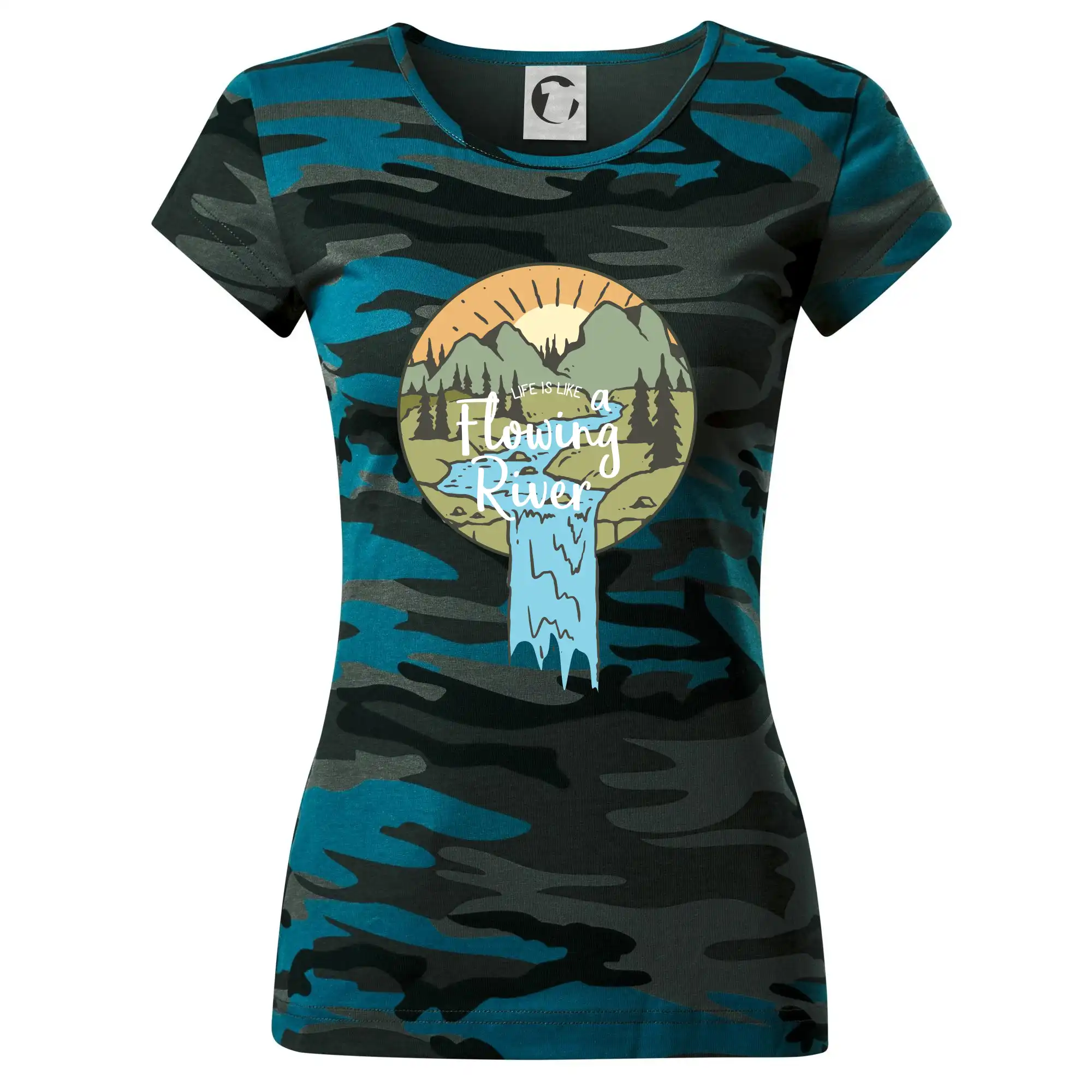 Life is like a Flowing river