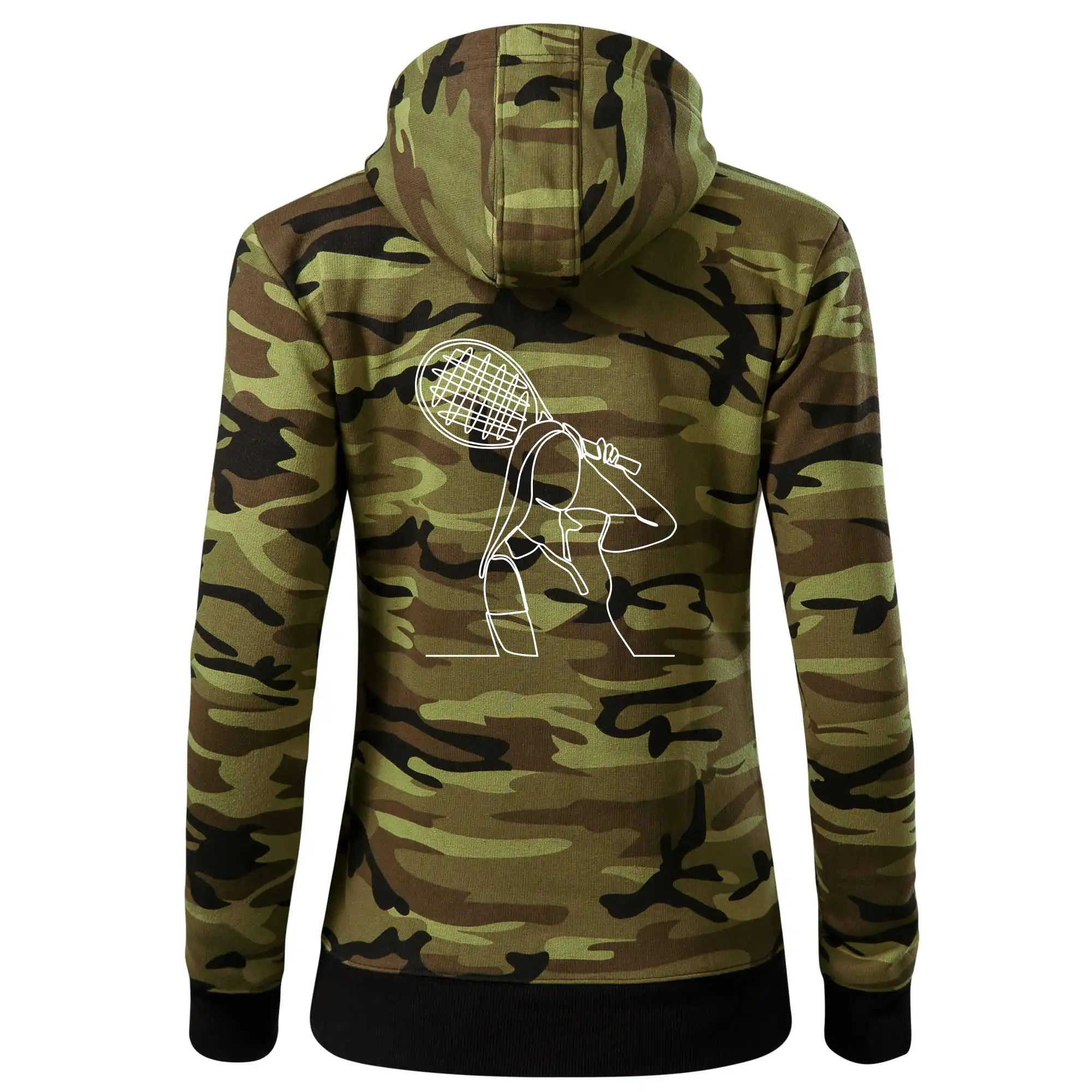 Tenistka  jednim tahem