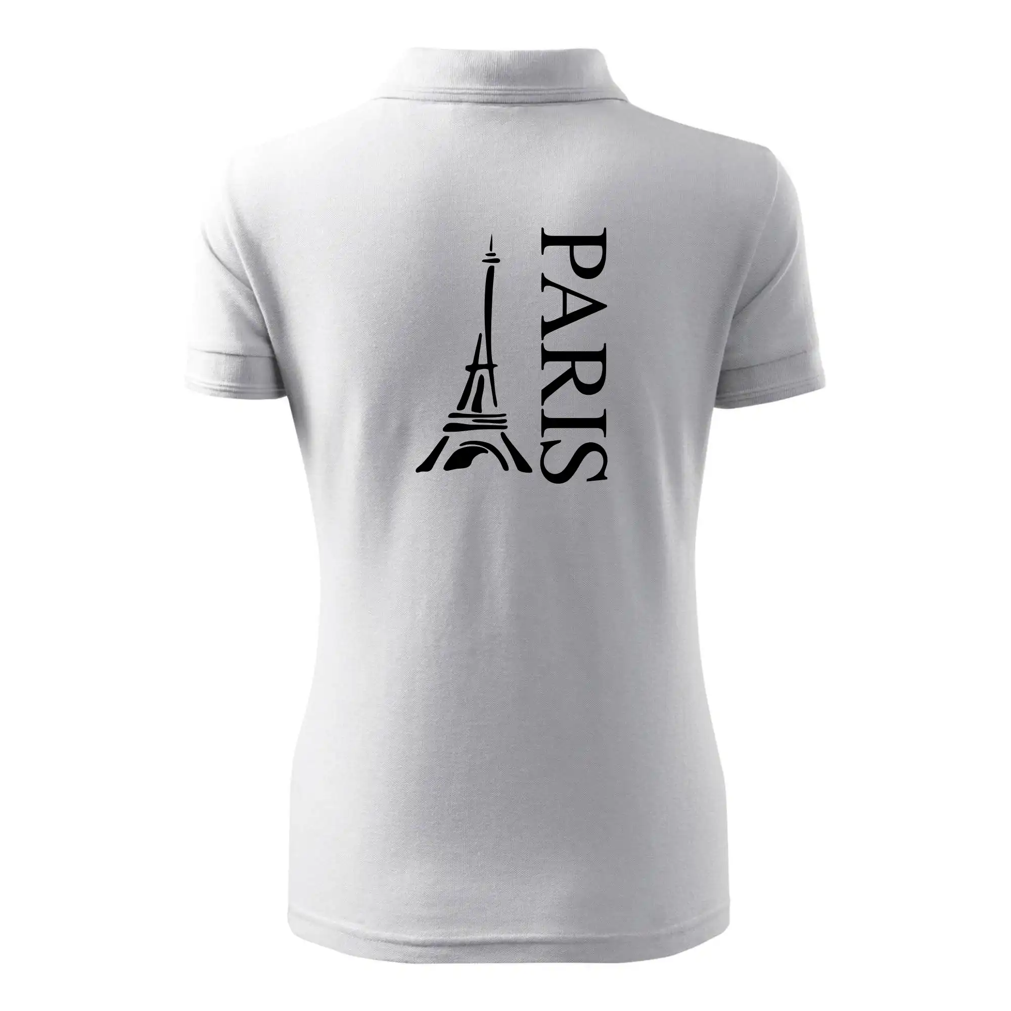 Paris nápis Eiffelovka na výšku