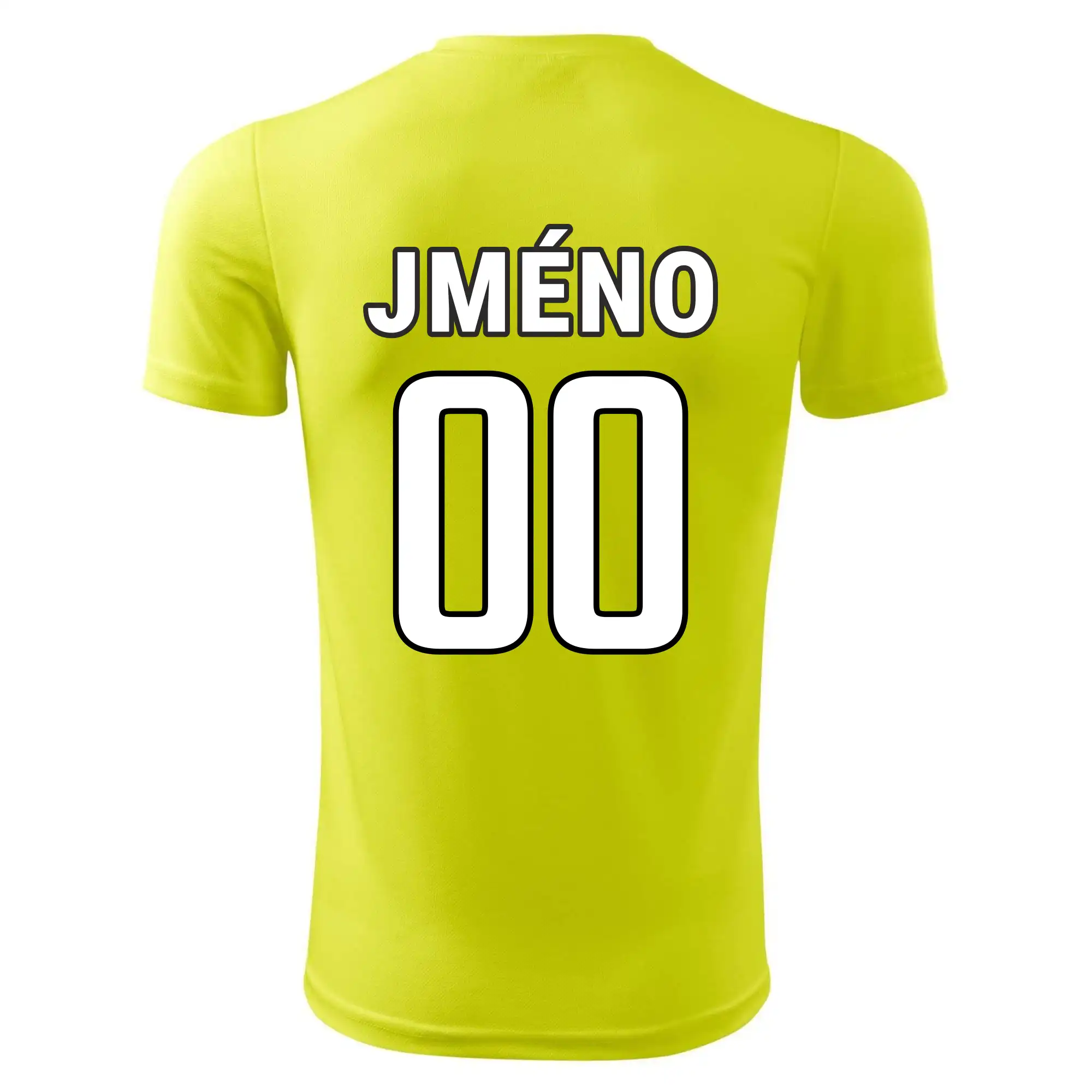 Florbalový  dres - vlastní jméno a číslo