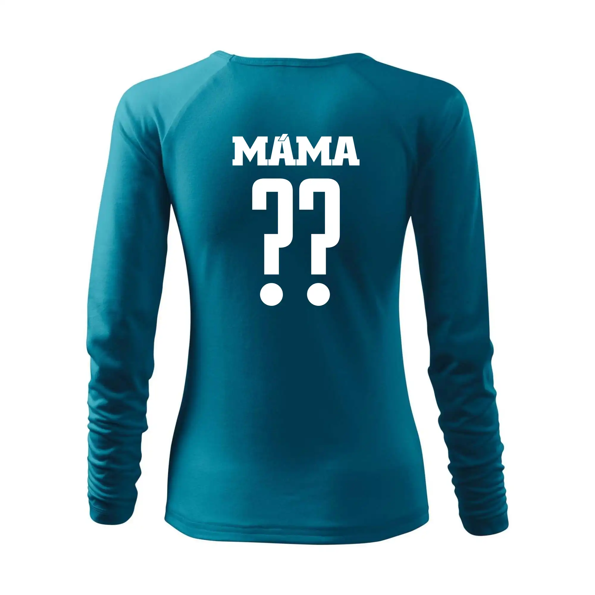 Máma - dres se jménem a číslem