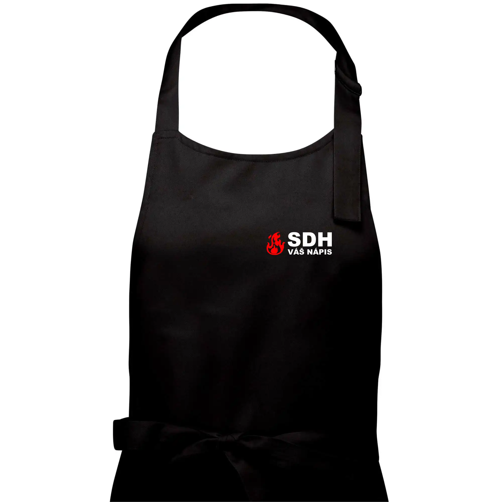 SDH nápis (oheň, název sboru - vlastní nápis)