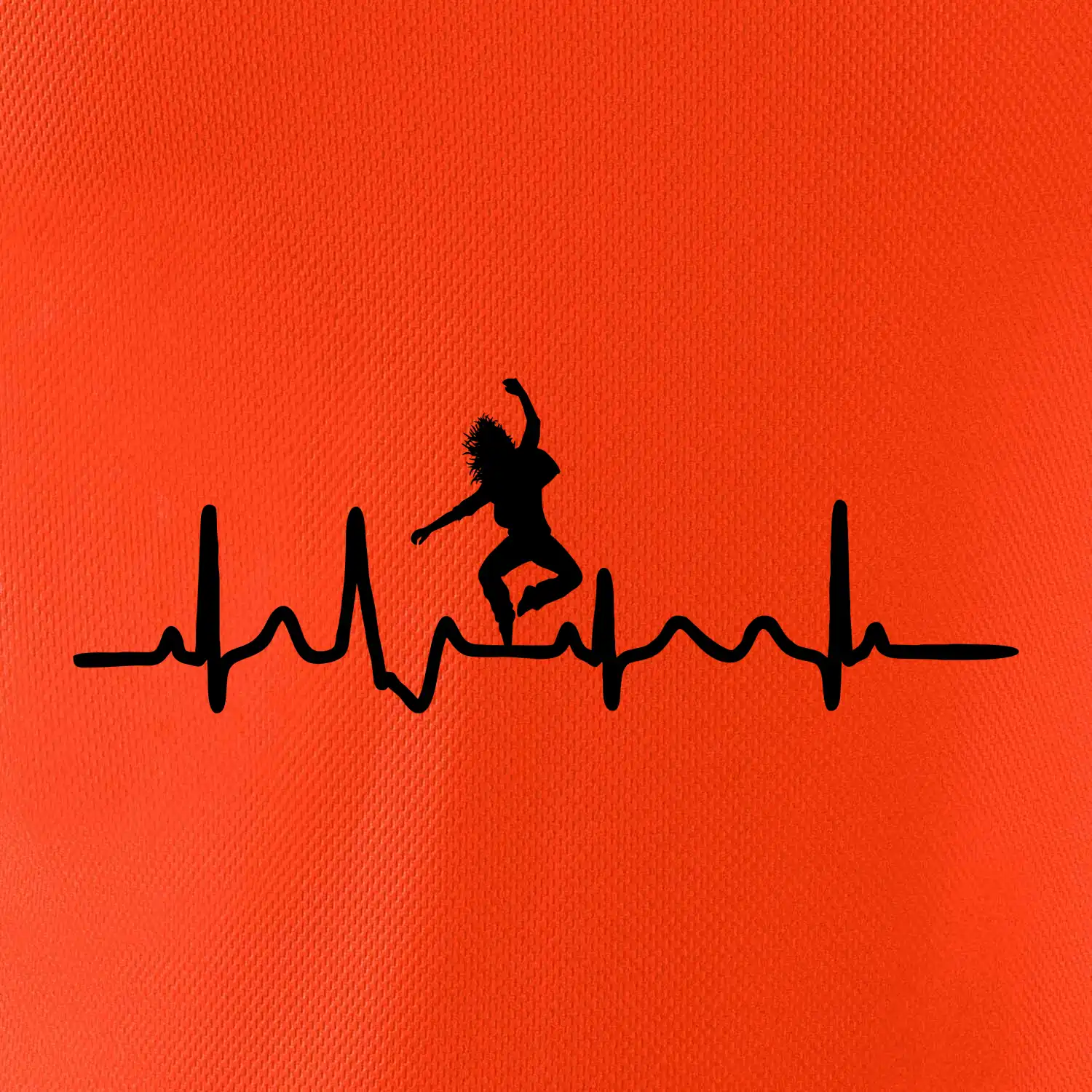 Ekg tanec - vlasy