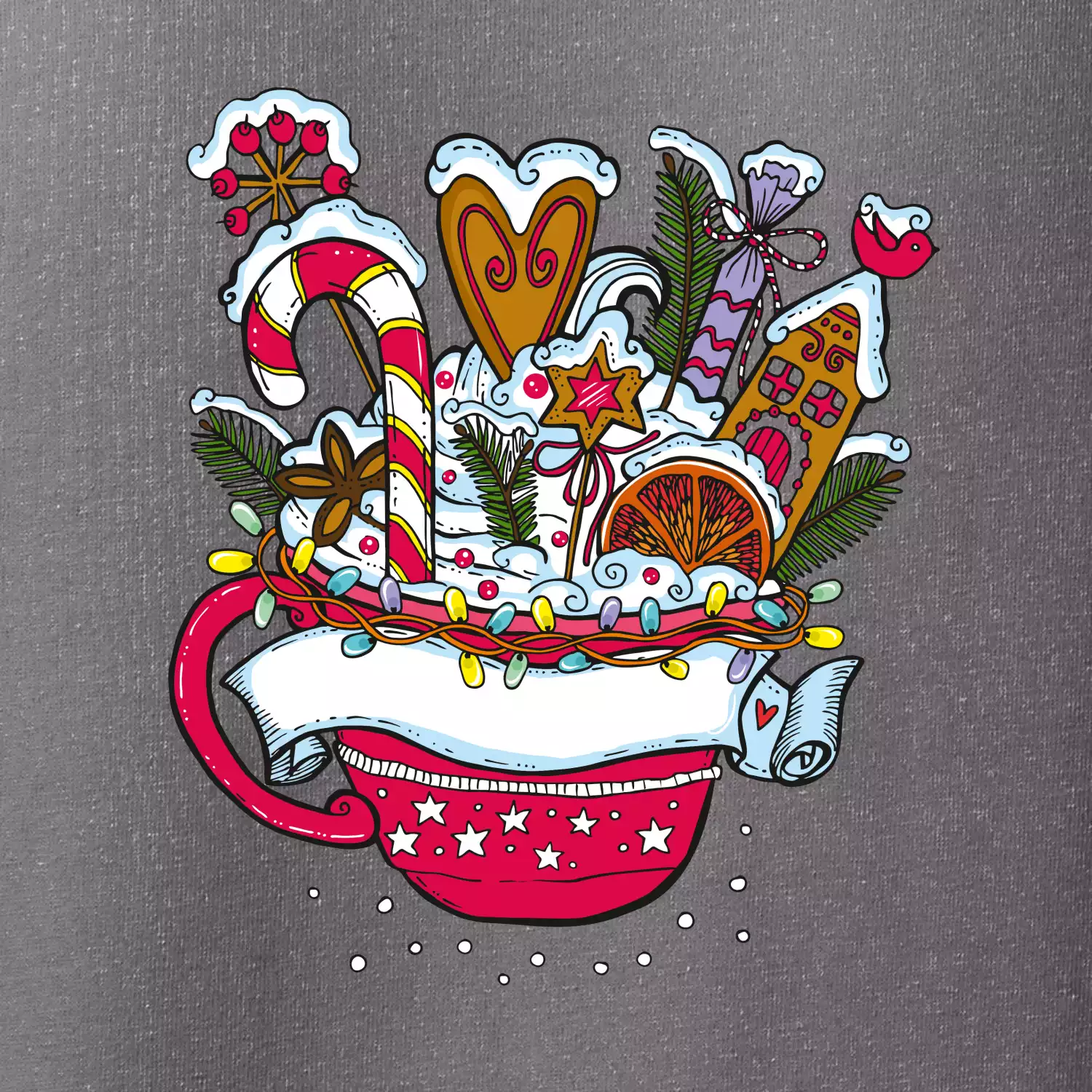 Vánoční Punč - hrneček (Pecka design)