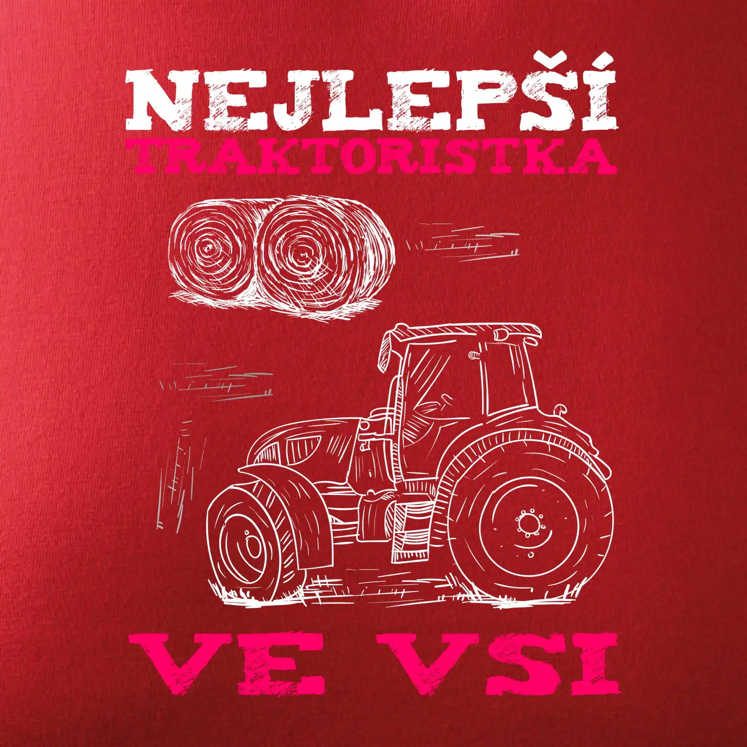 Traktoristka - nejjepší ve vsi