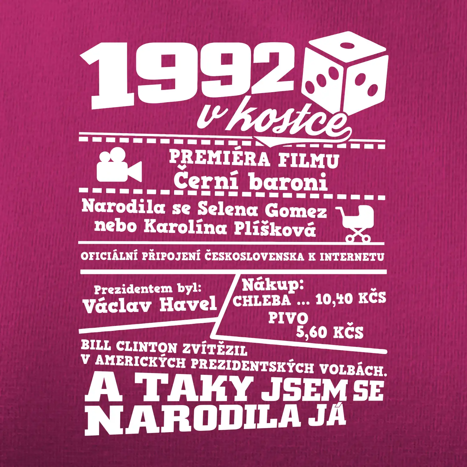 1992 v kostce