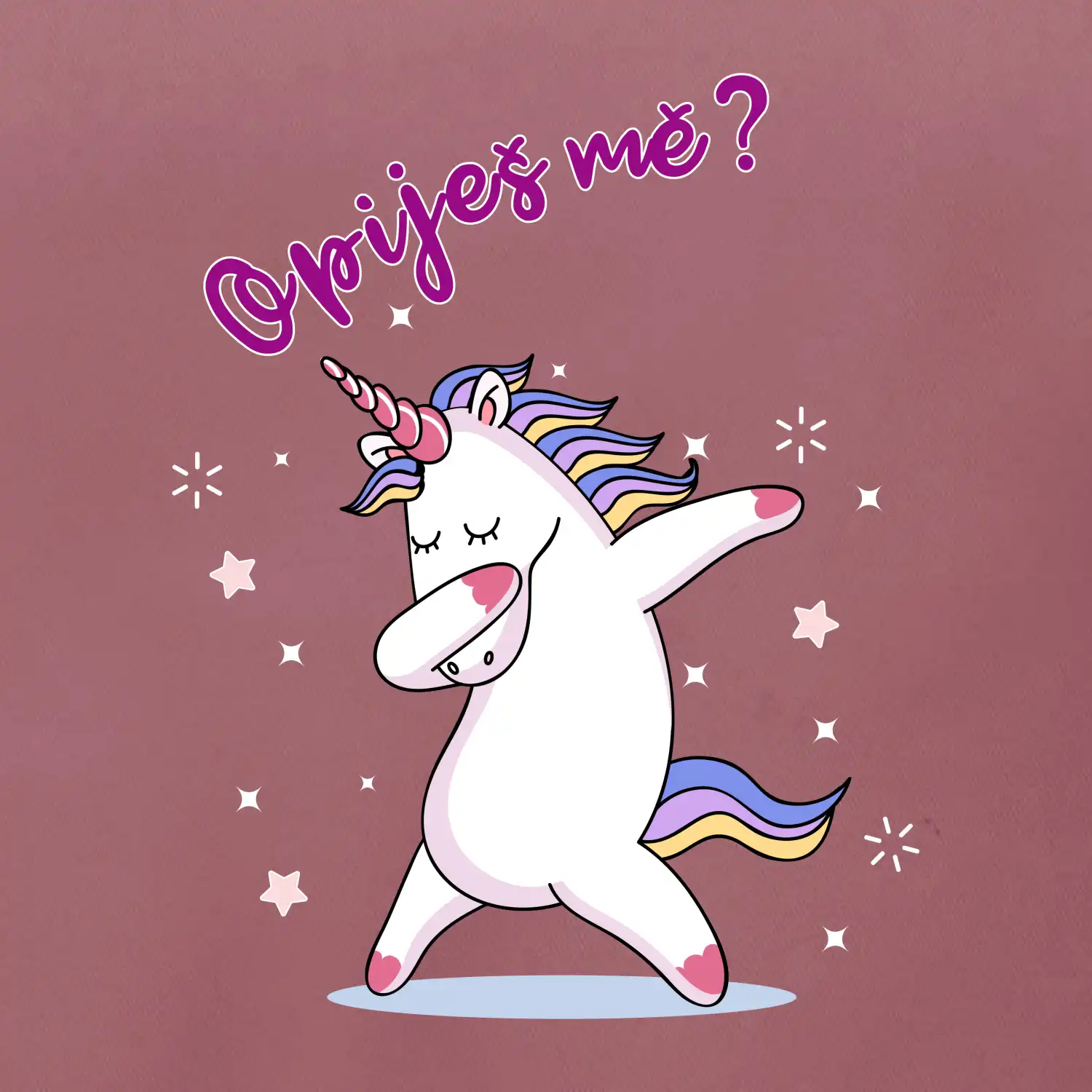 Jednorožec Opiješ mě?