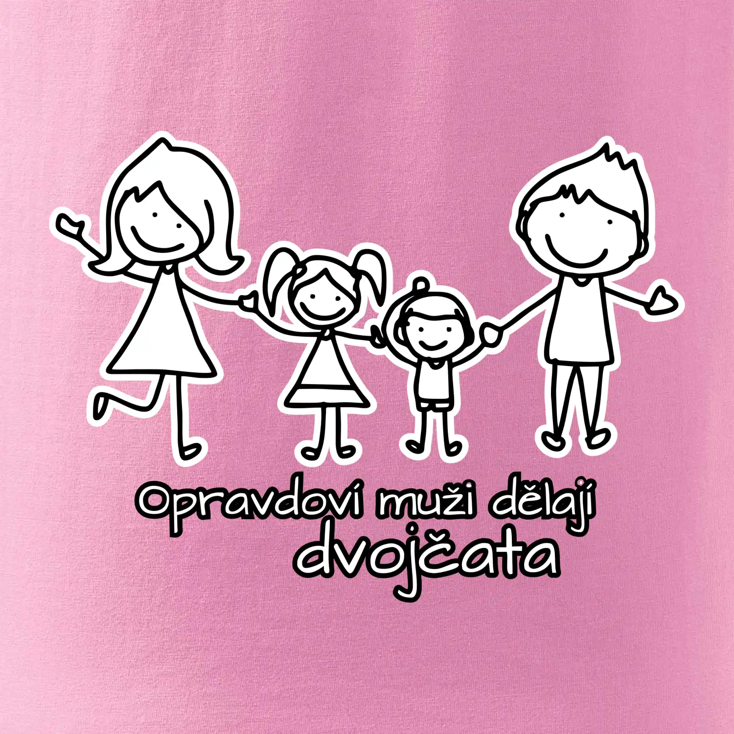 Opravdoví muži dělají dvojčata - holka kluk