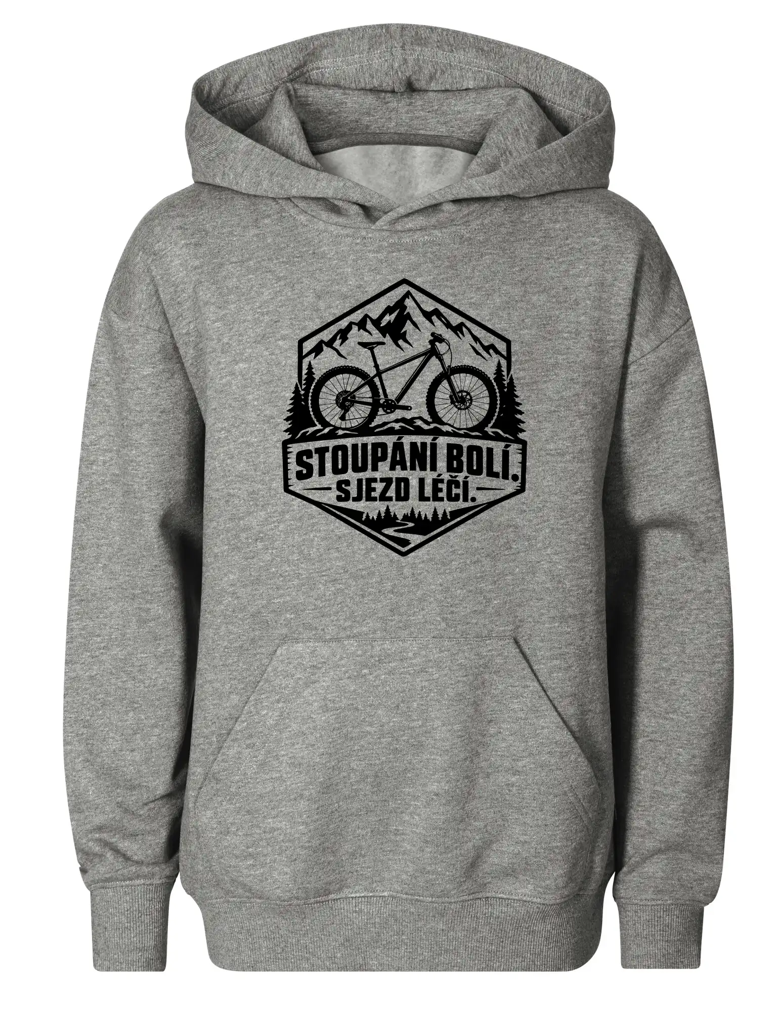 Stoupání bolí sjezd léčí - horské kolo