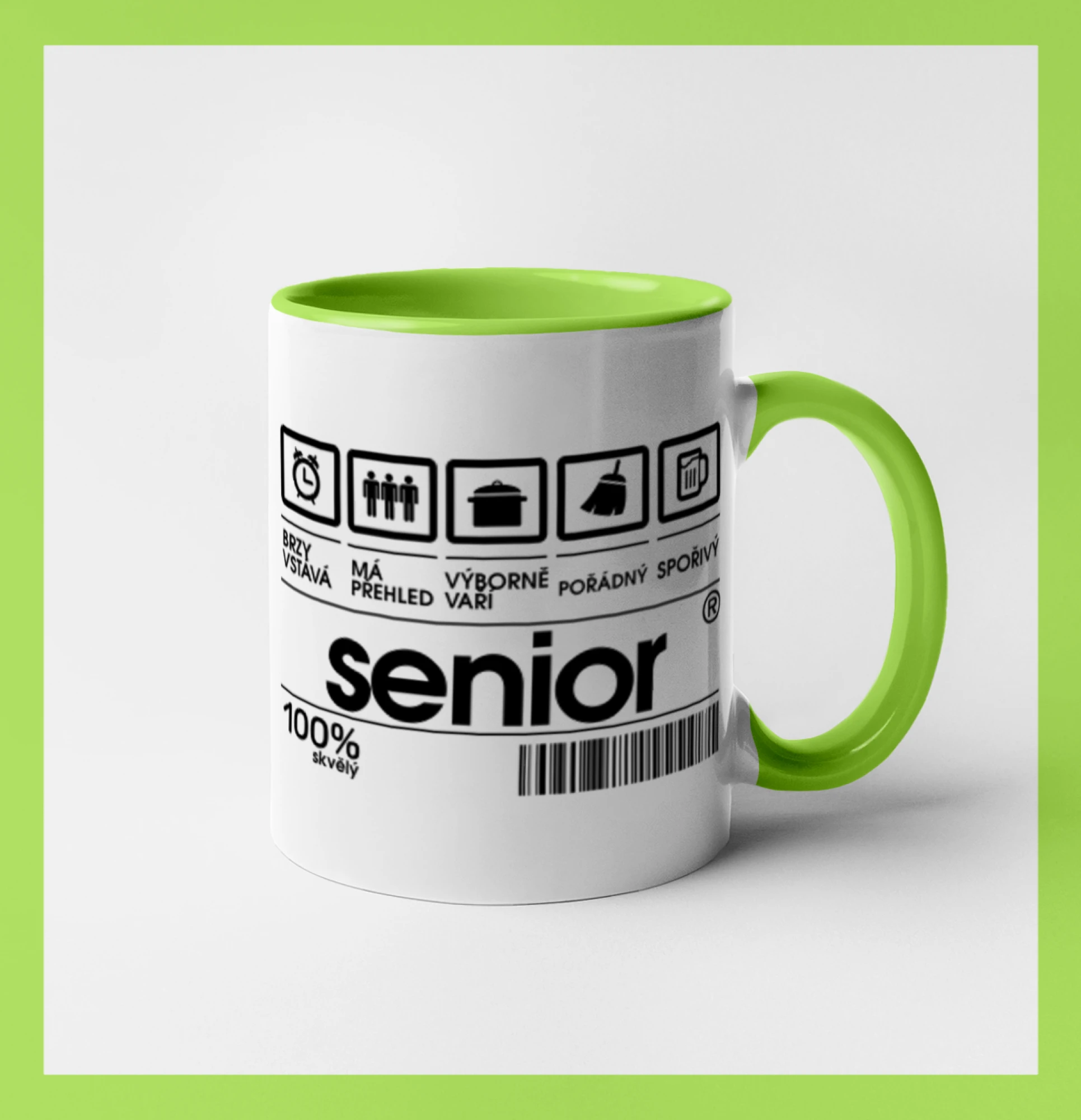 Čárový kód senior