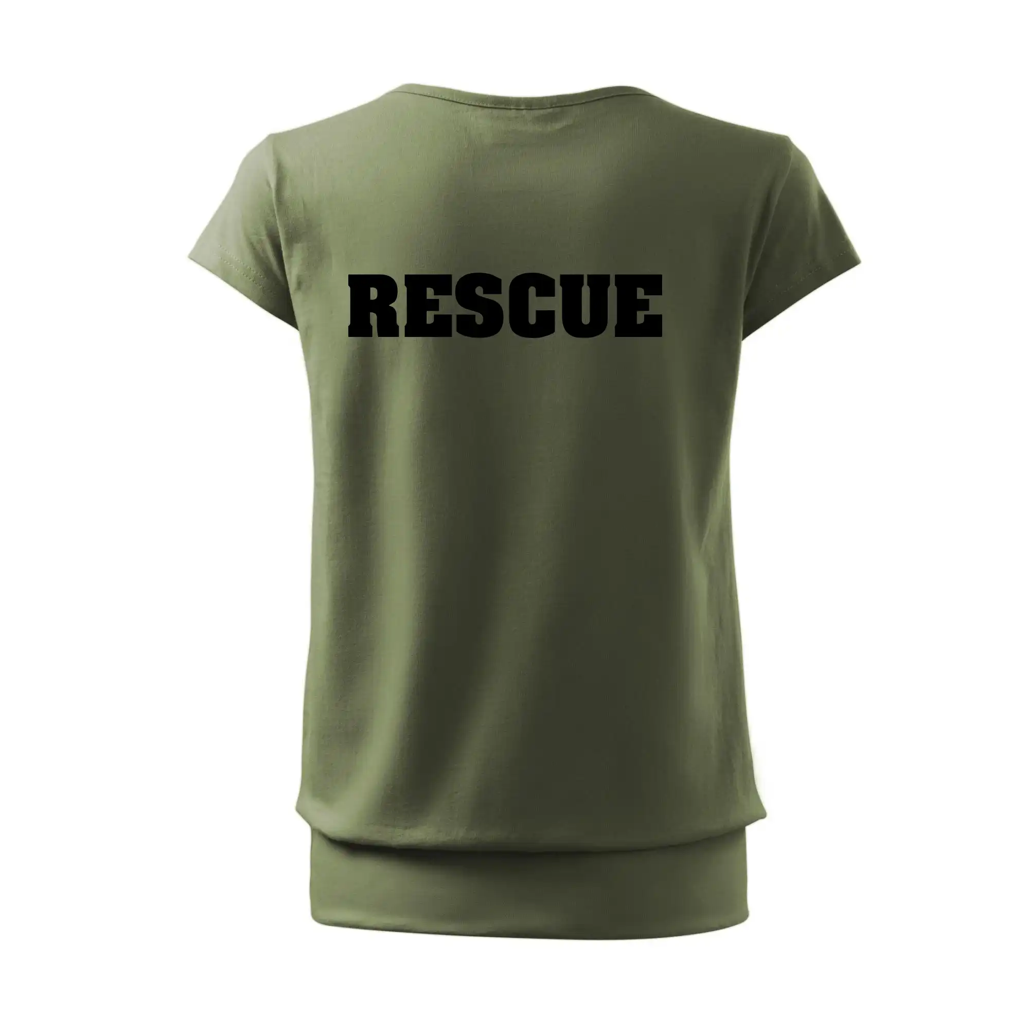 Rescue - Hvězda na prsu +  nápis na zádech