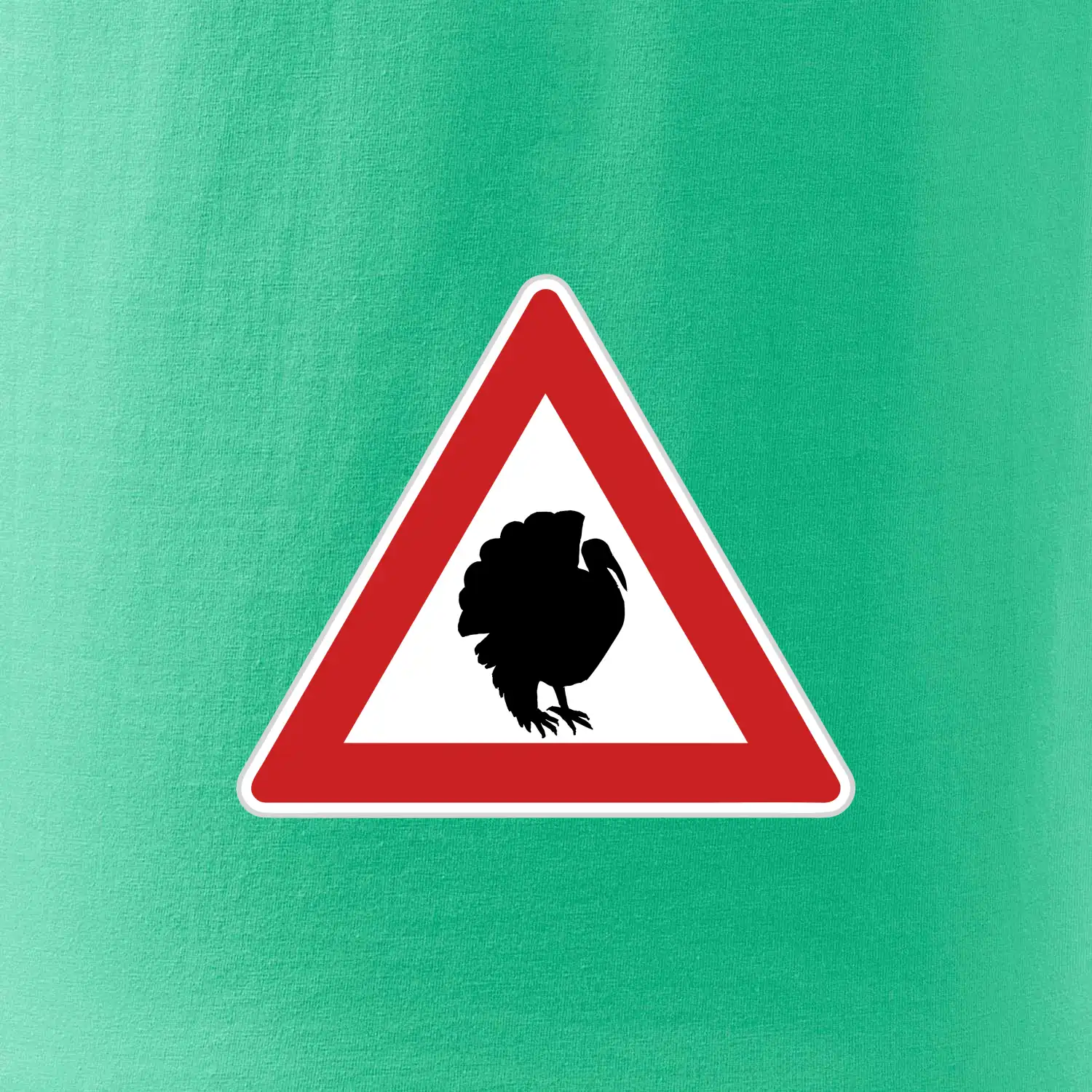 Dopravní značka - krocan