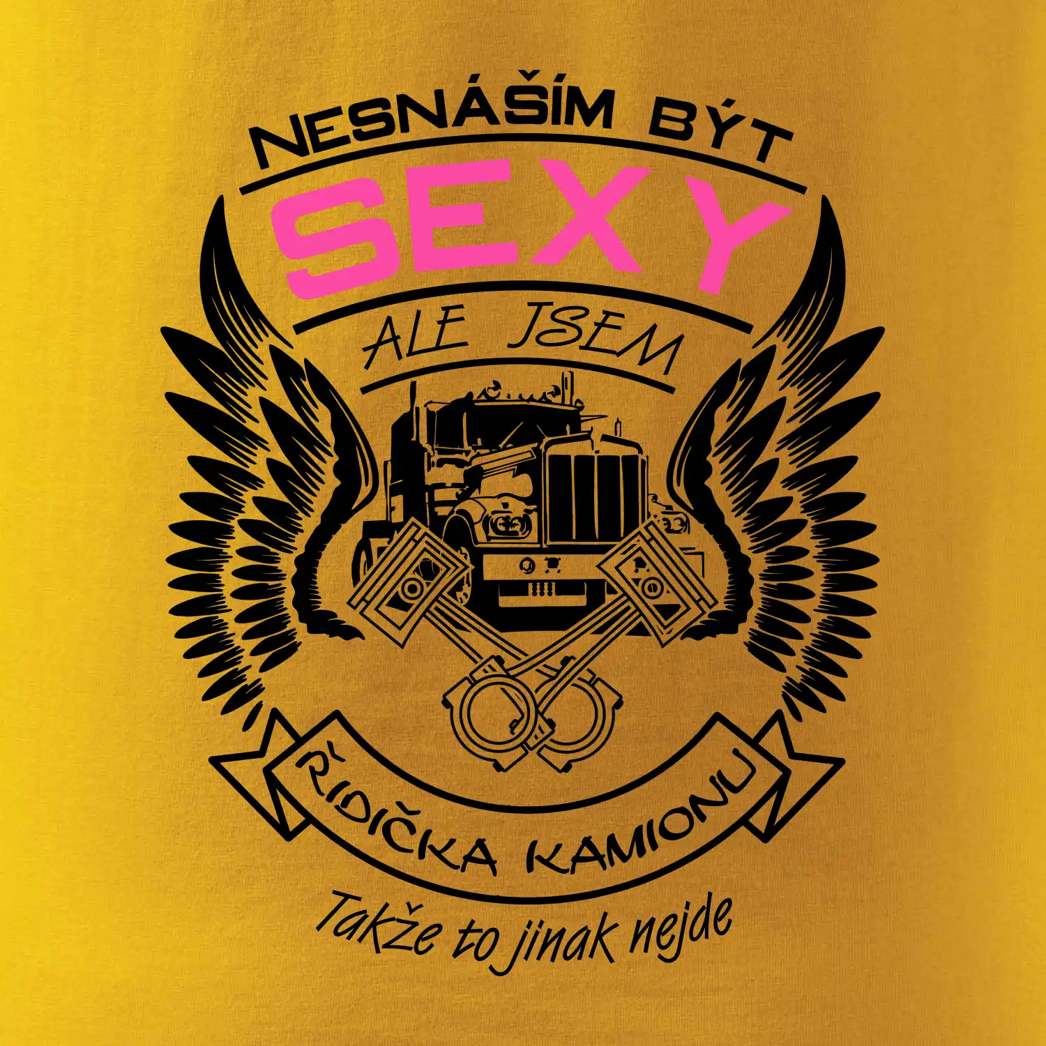 Nesnáším být sexy - řidička kamionu