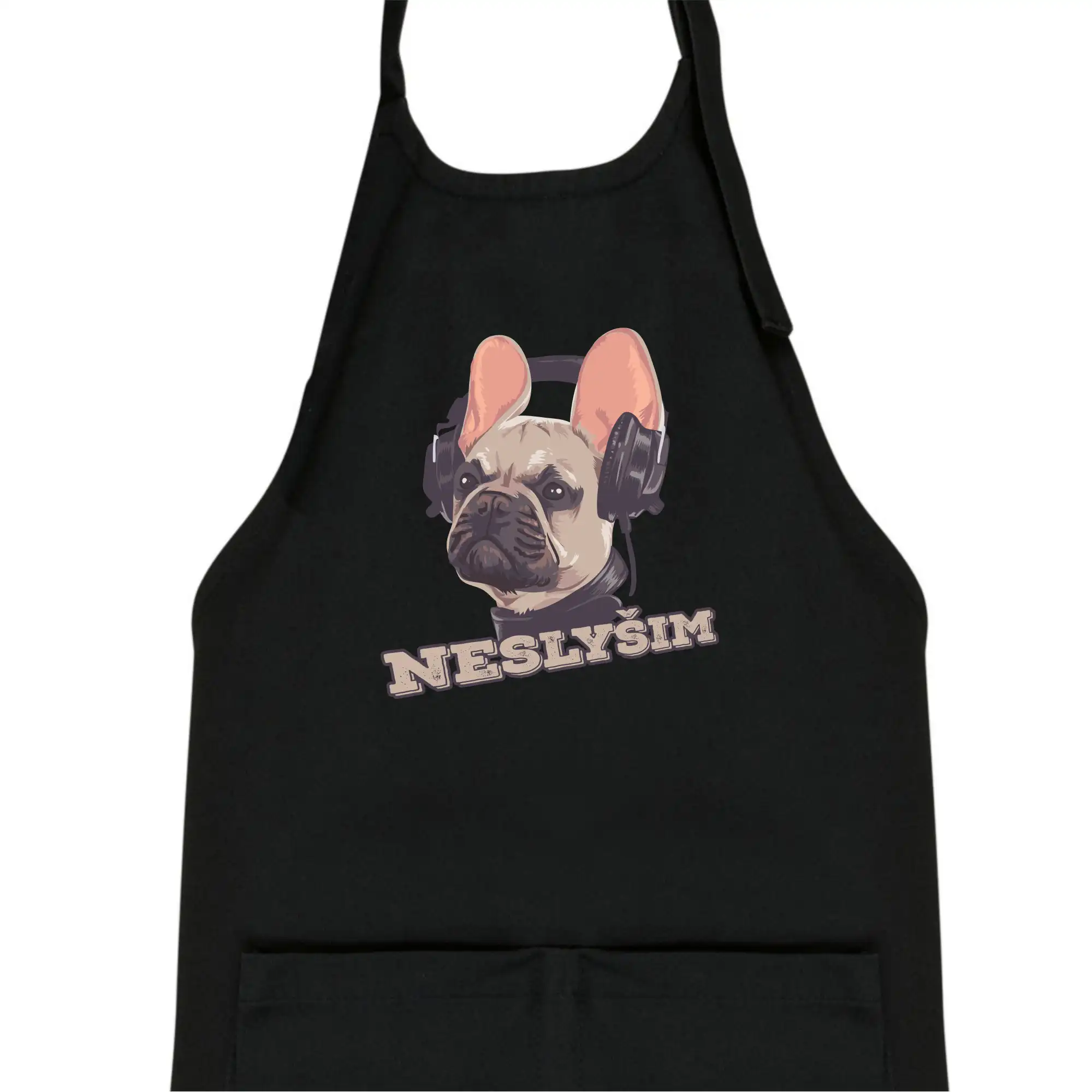 Francouzský buldoček neslyším