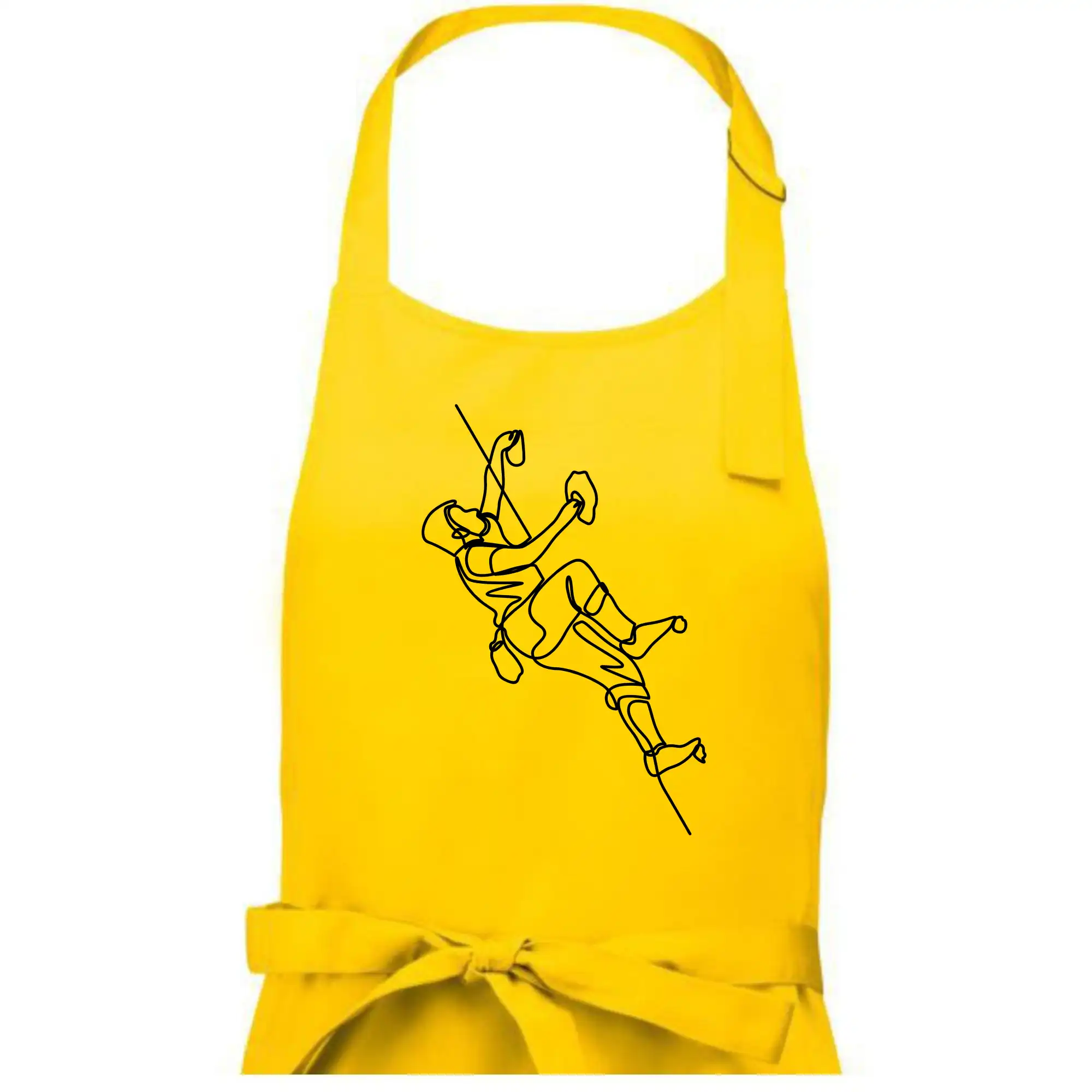 Lezecká stěna jedním tahem