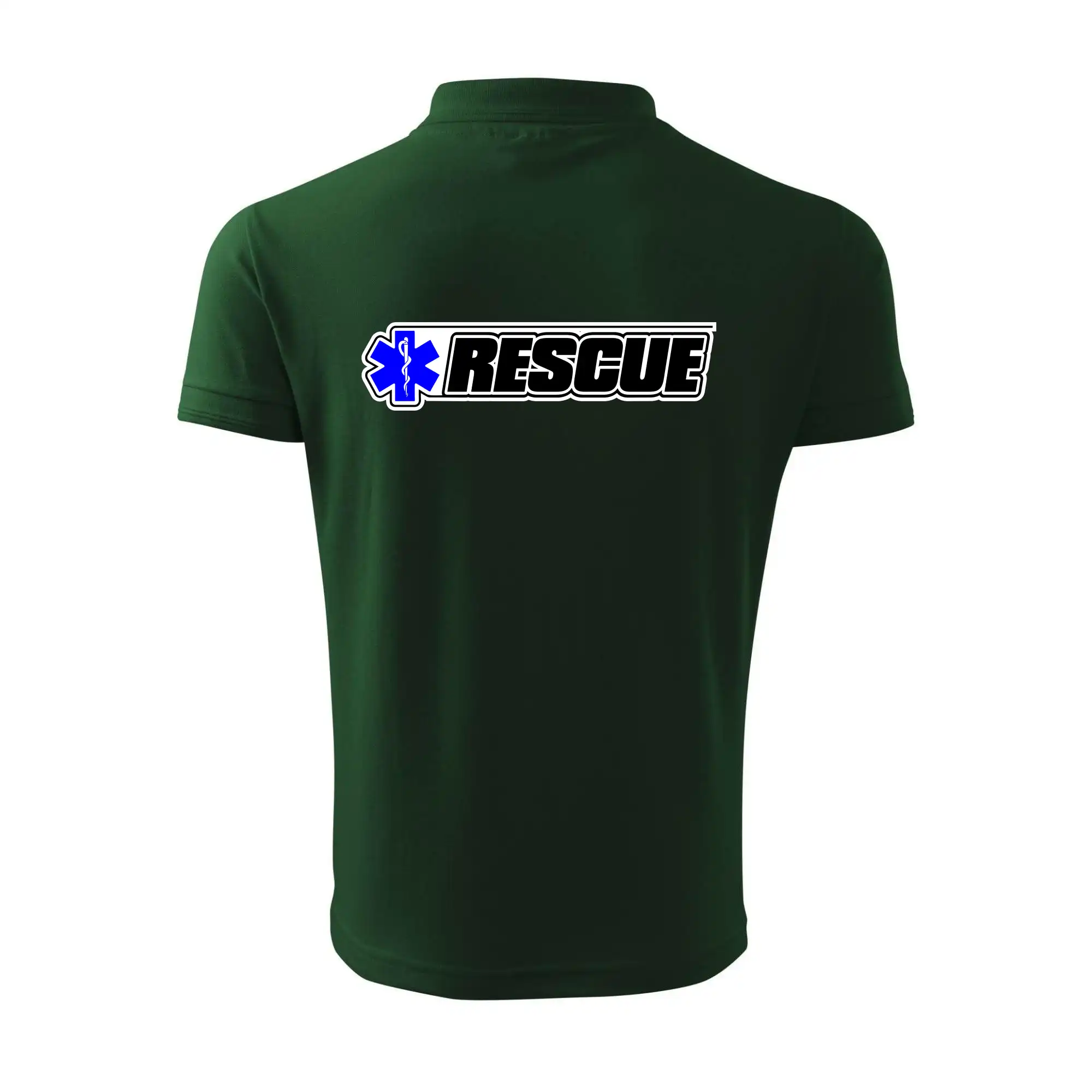 Záchranář rescue kříž modrý