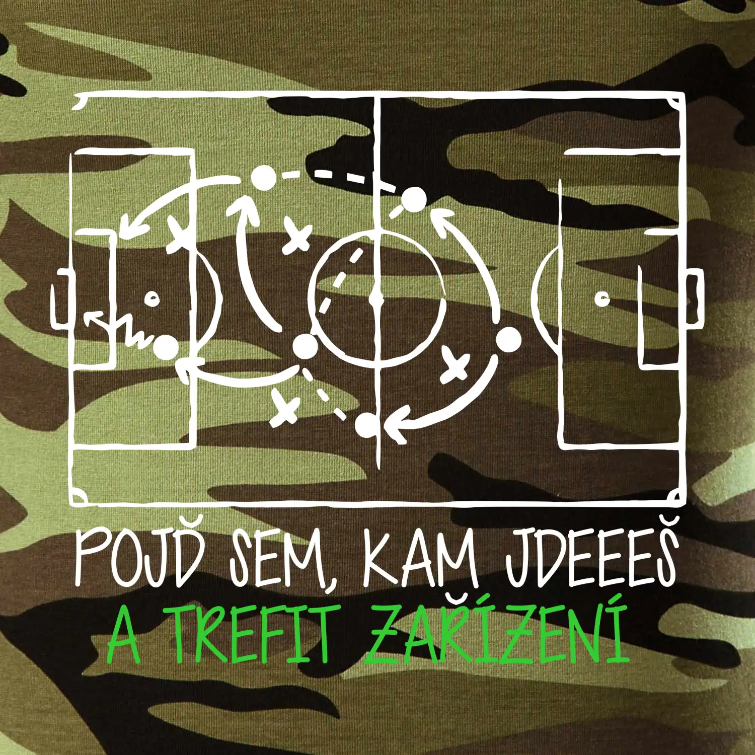 Pojď sem, kam jdeš a trefit zařízení