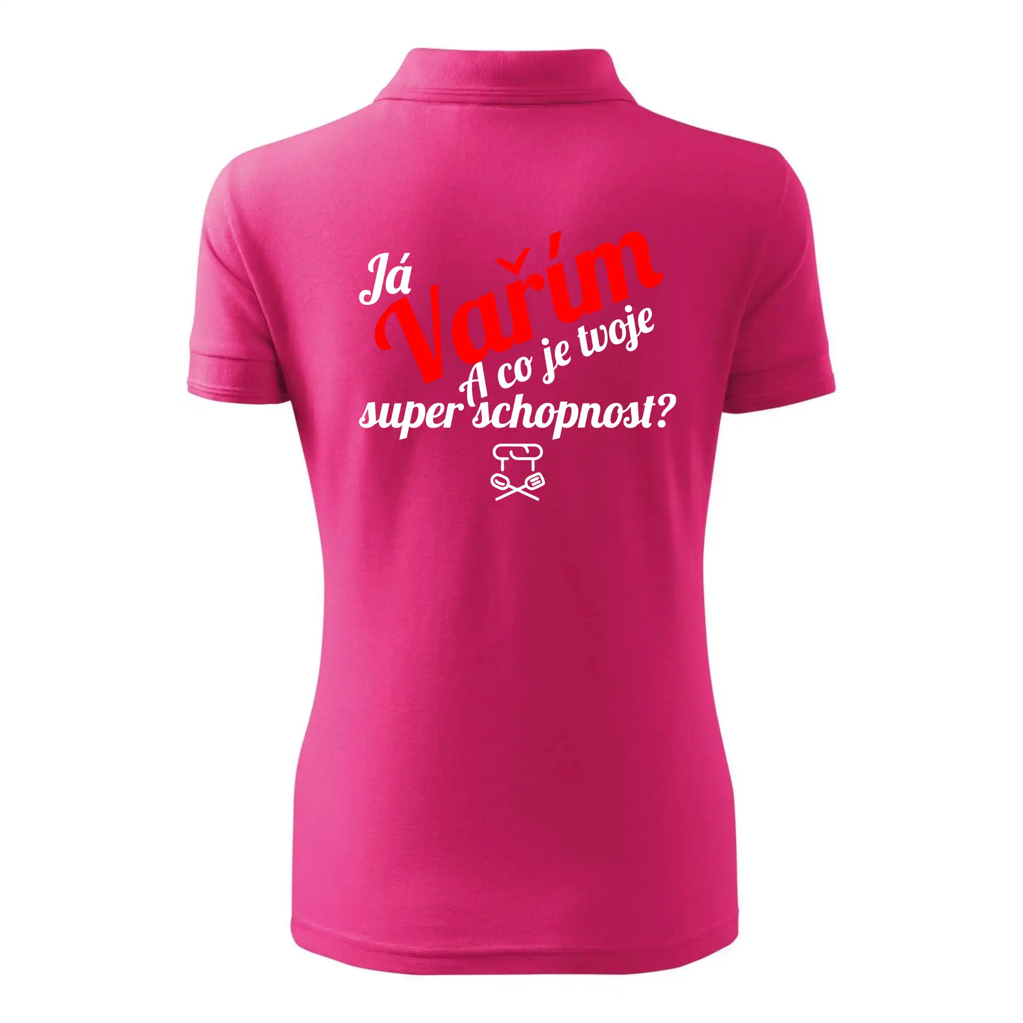 Já vařím - tvoje superschopnost? šikmý nápis