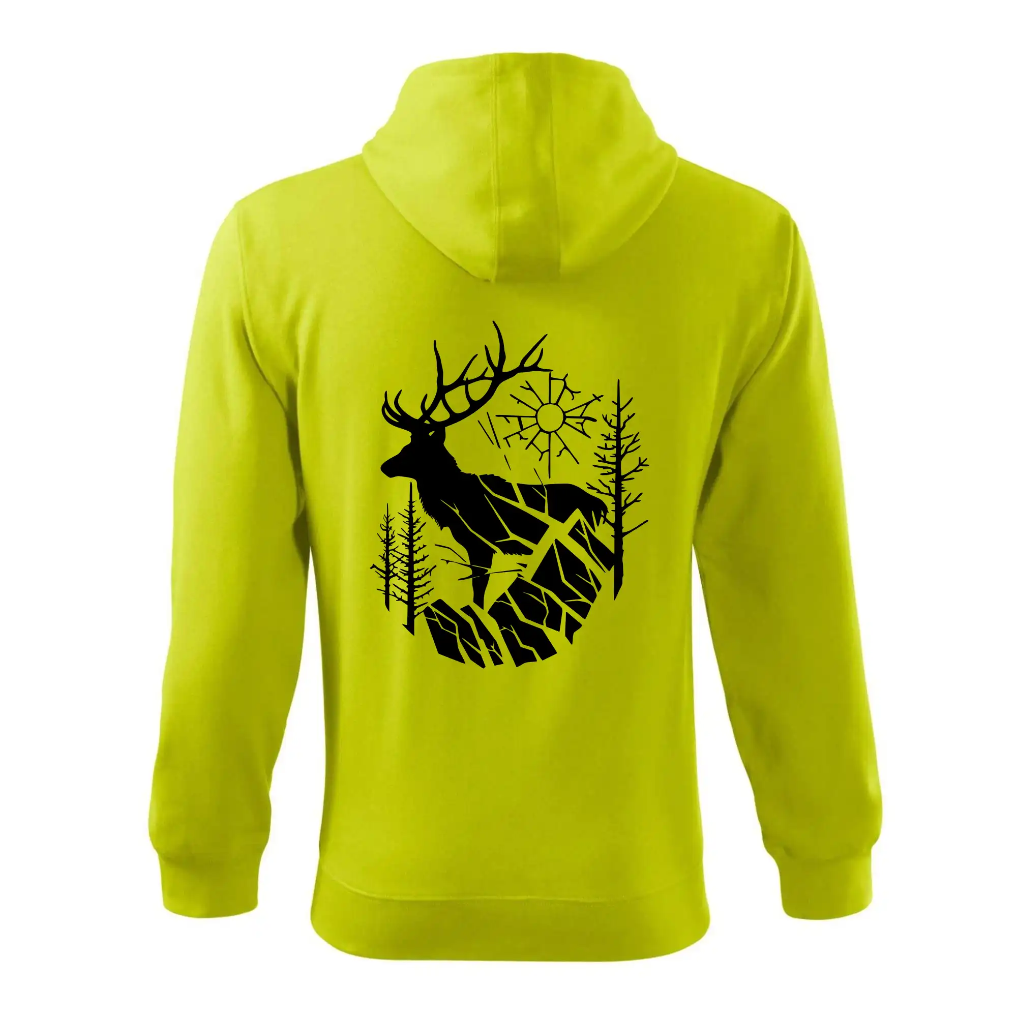 Jelen v lese křivky