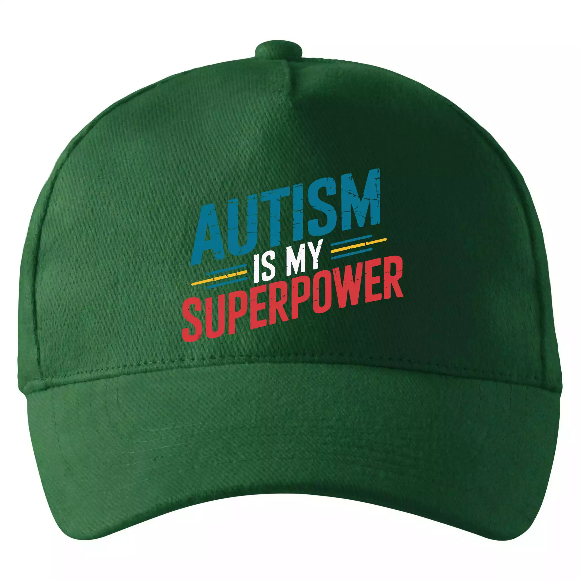 Šikmý nápis Autism is my superpower