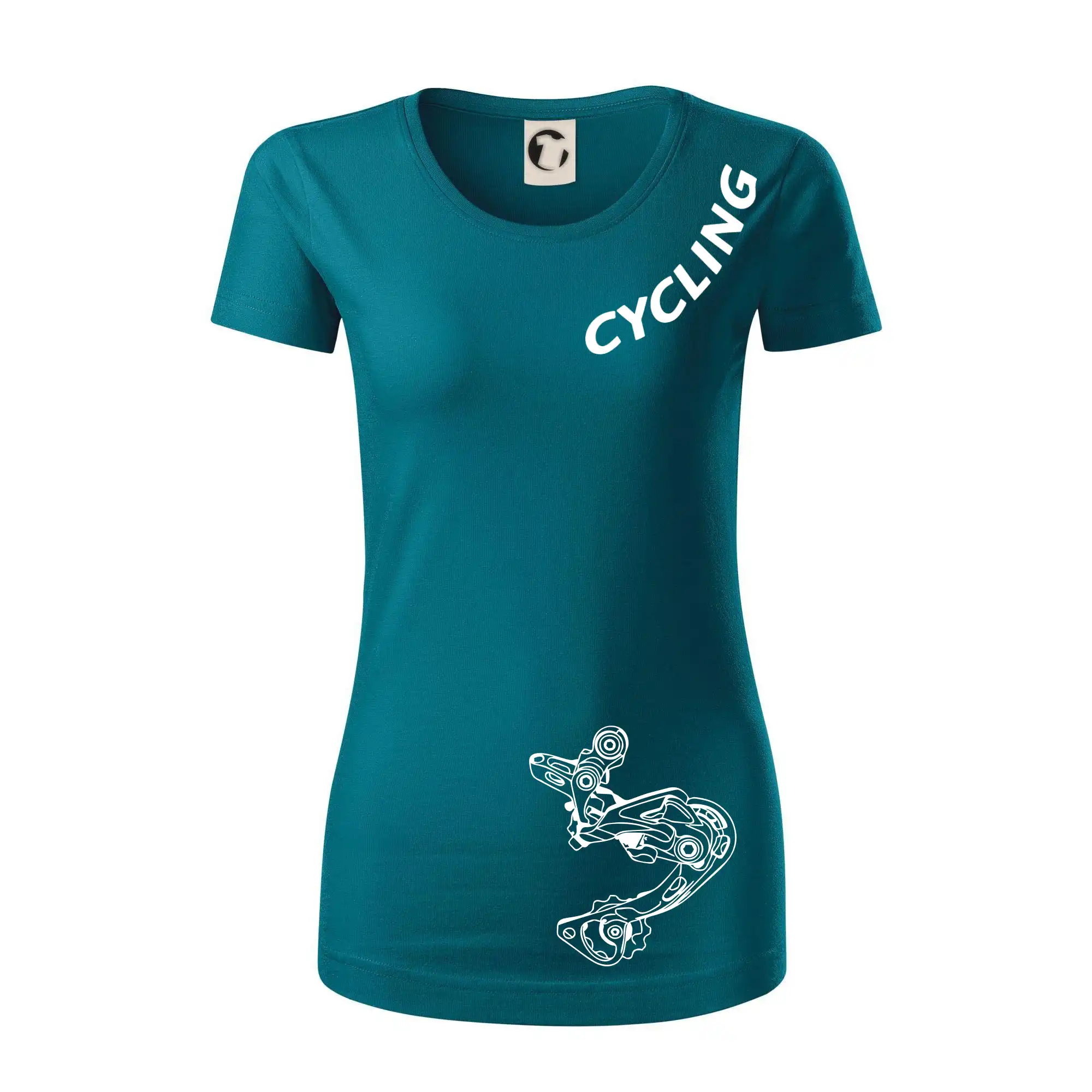 Cycling nápis šikmo