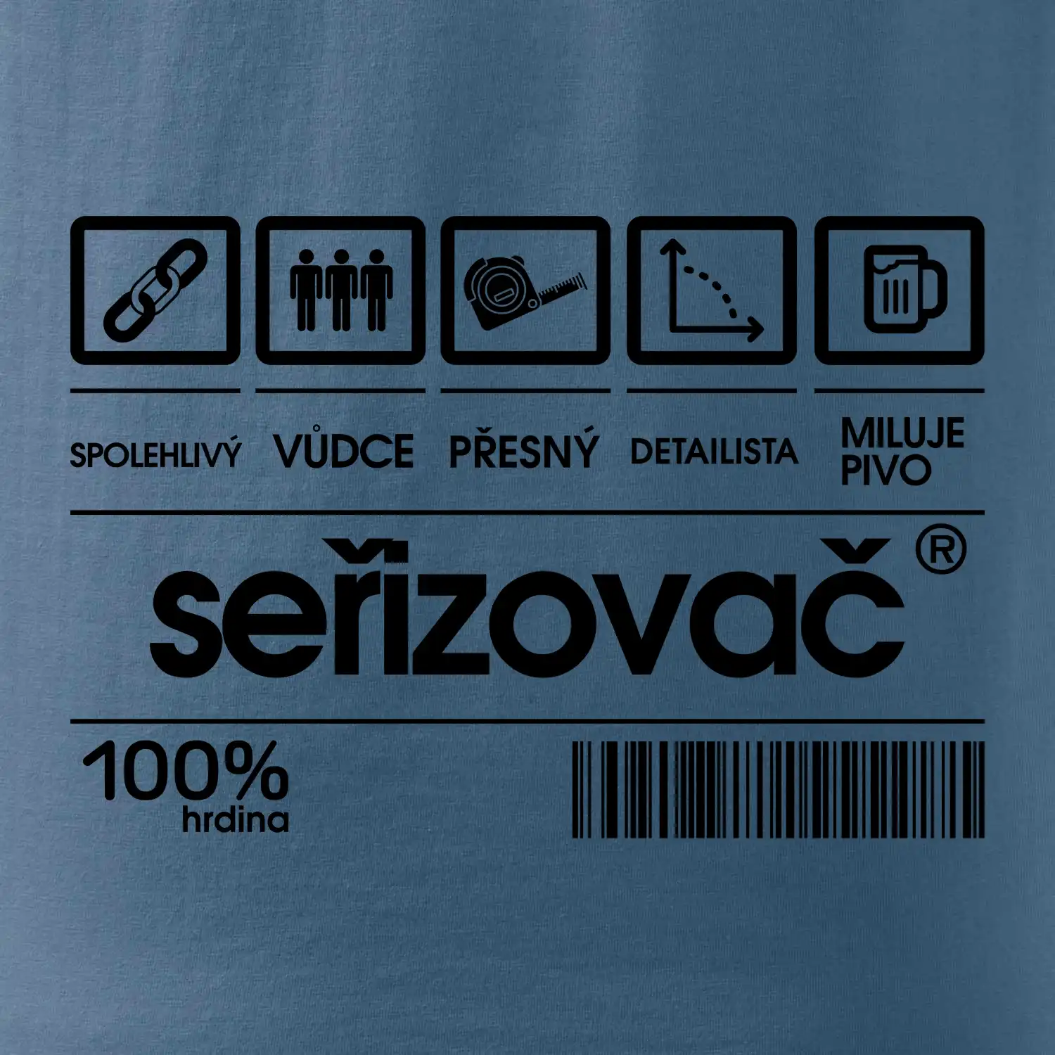 Čárový kód - seřizovač