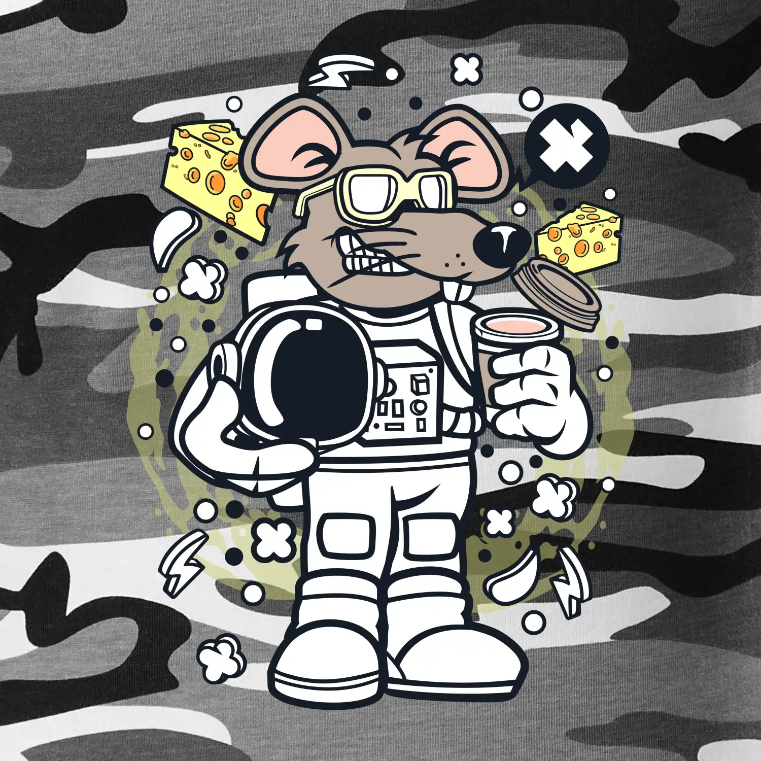 Myš kosmonaut komiks
