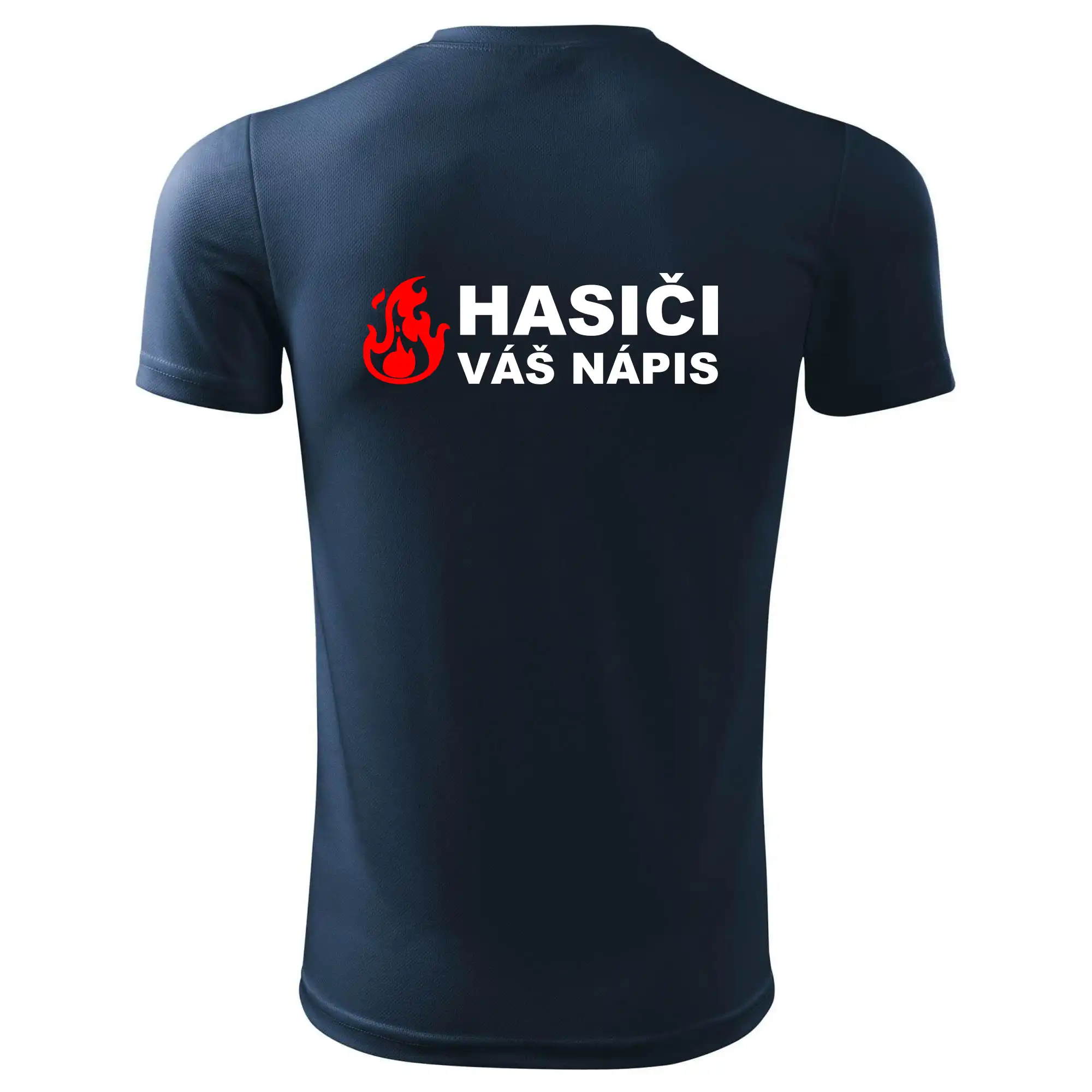 Hasiči (oheň,  Firesport, název sboru - vlastní nápis)