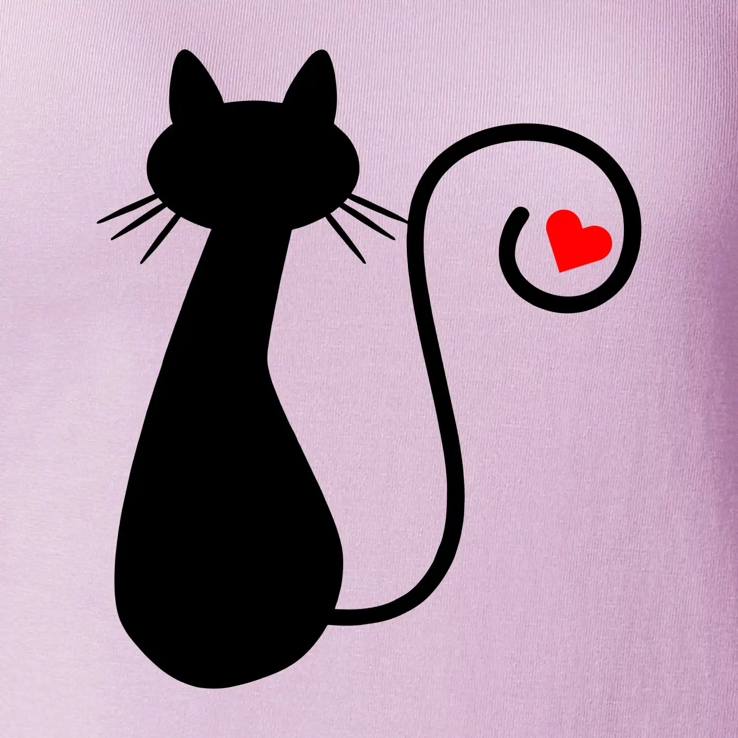 Zamilovaná kočka ocásek