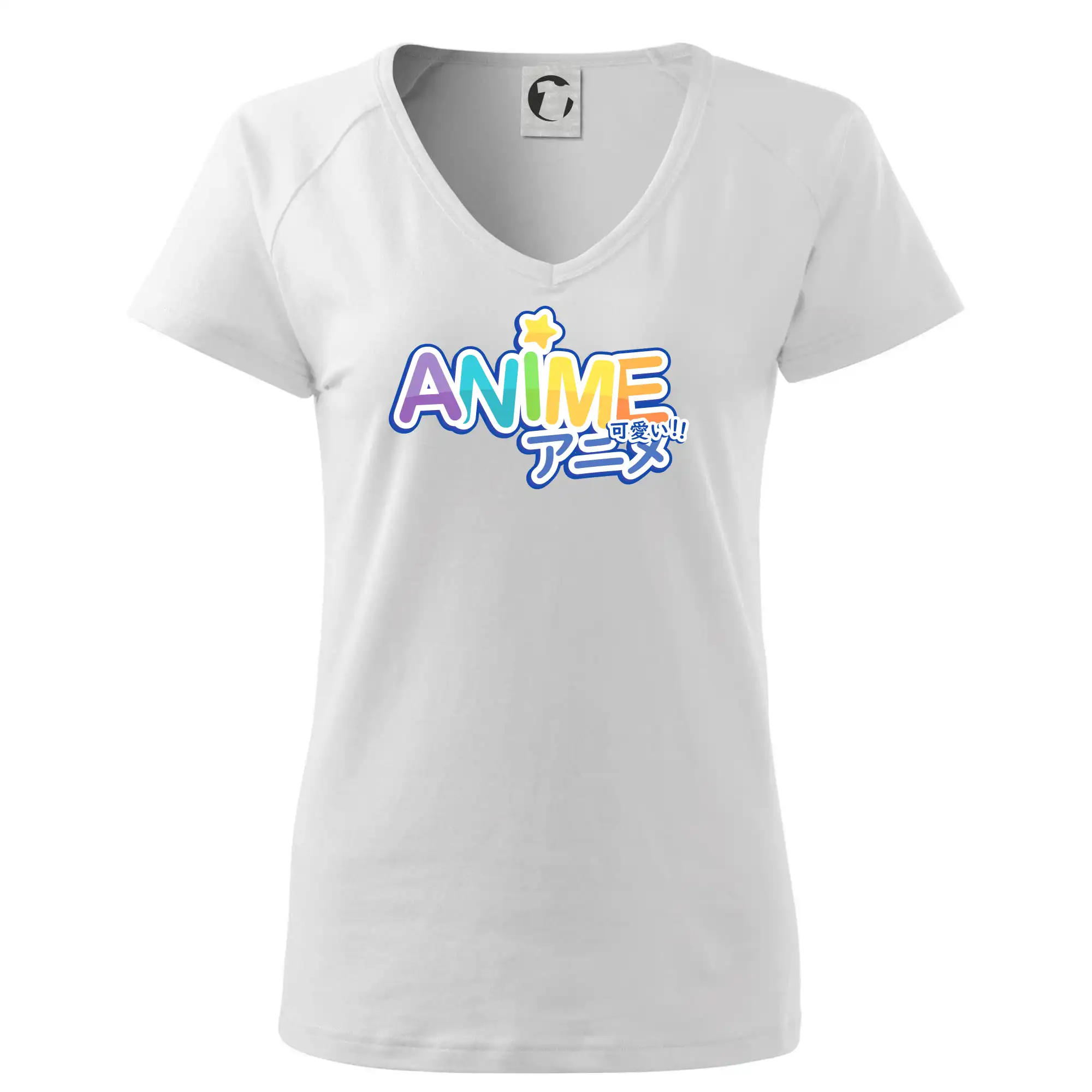 Anime nápis duhový